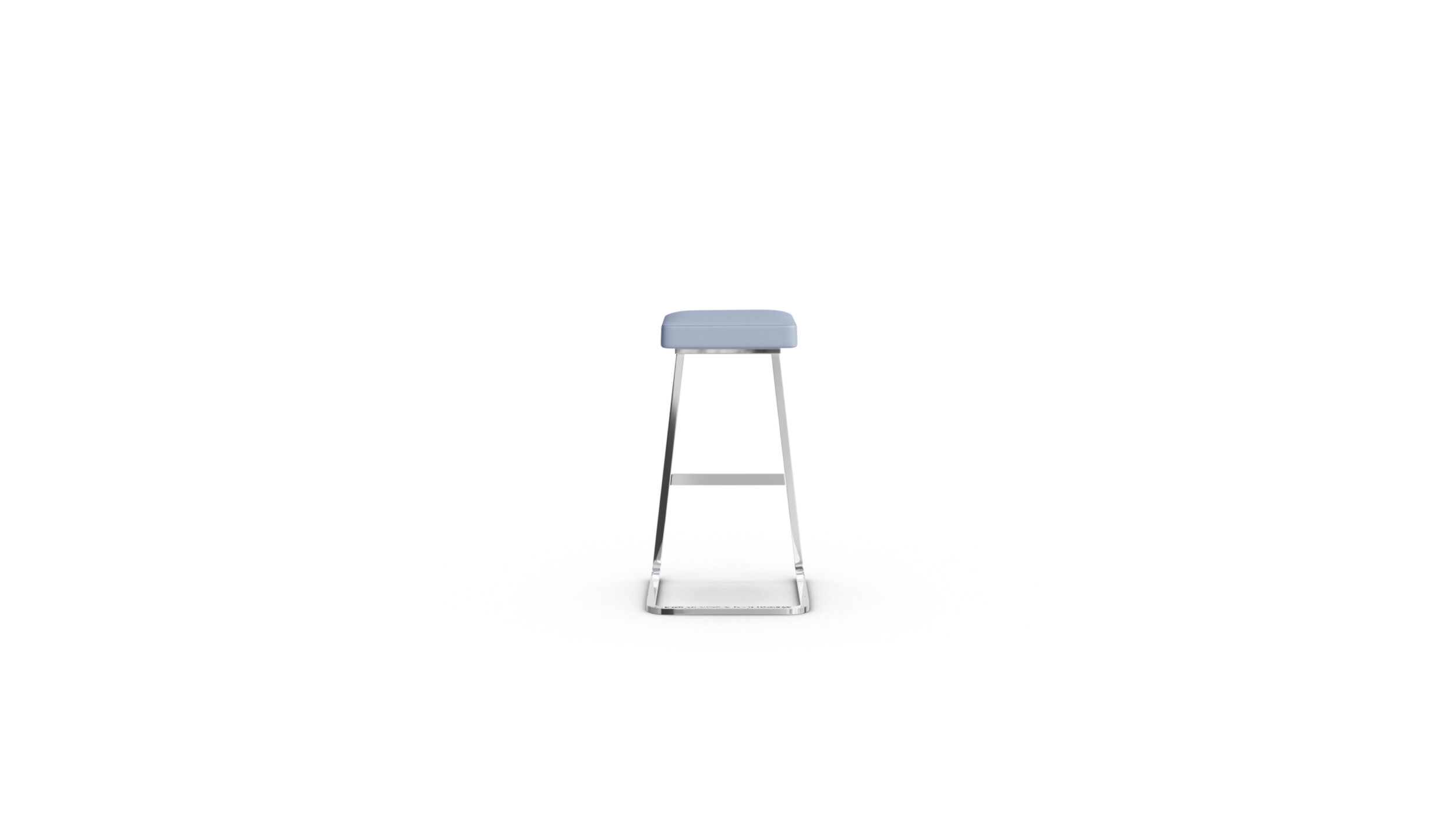 Four Seasons Barstool Reproduction by Archetype Forms - Mies van der Rohe & Phillip Johnson - Back View