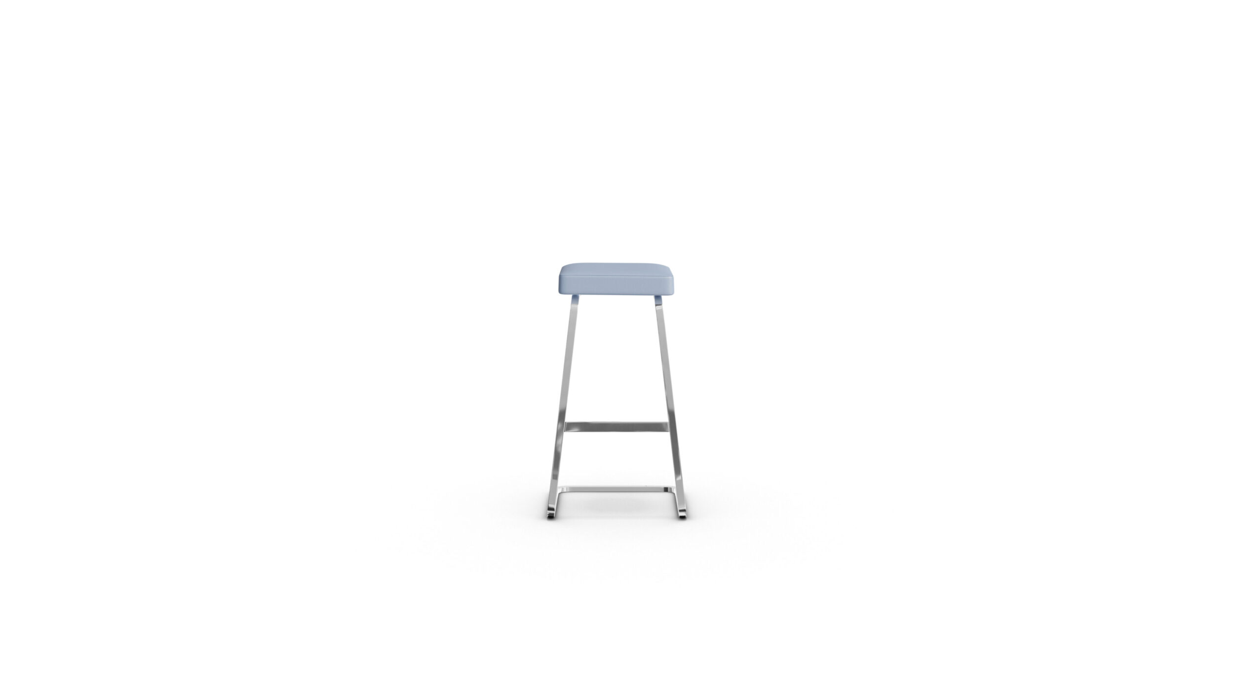 Four Seasons Barstool Reproduction by Archetype Forms - Mies van der Rohe & Phillip Johnson - Front View