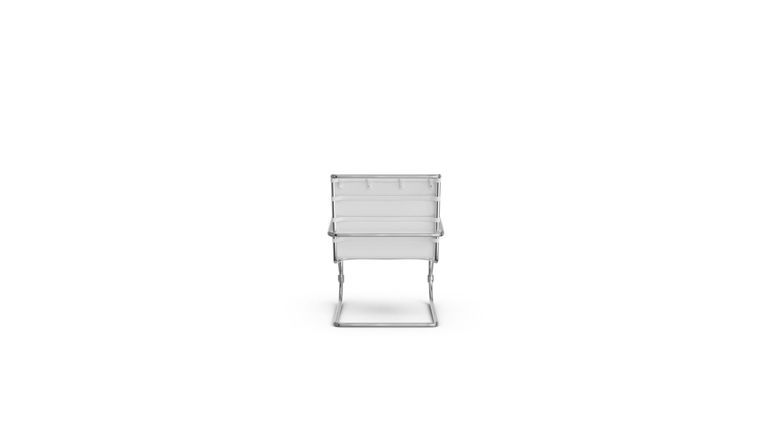 MR Lounge Chair With Arms 248LC Reproduction by Archetype Forms - Mies van der Rohe - Back View