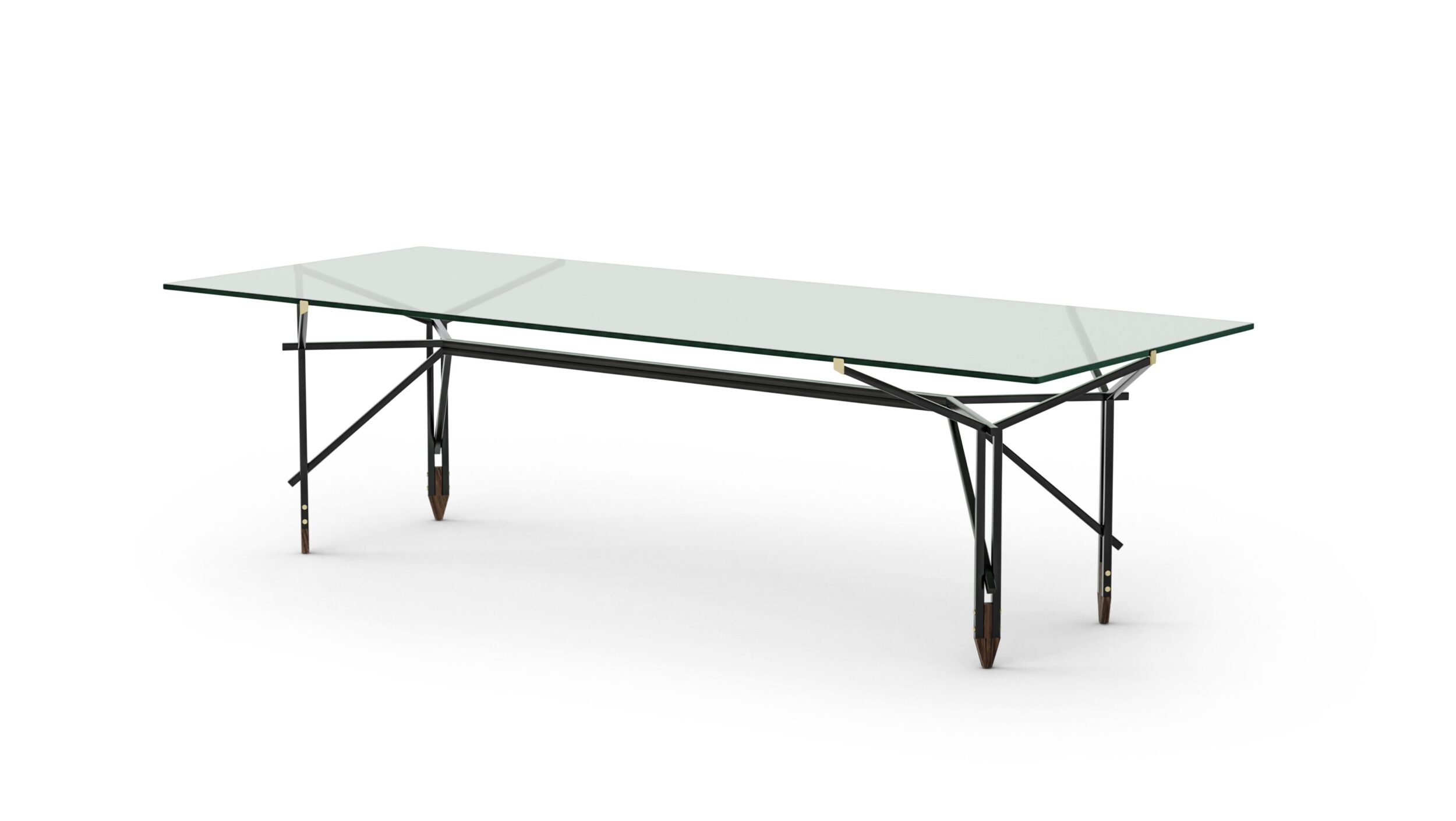 Olimpino Table 1955 Reproduction by Archetype Forms - Ico Parisi - Front-Angle View