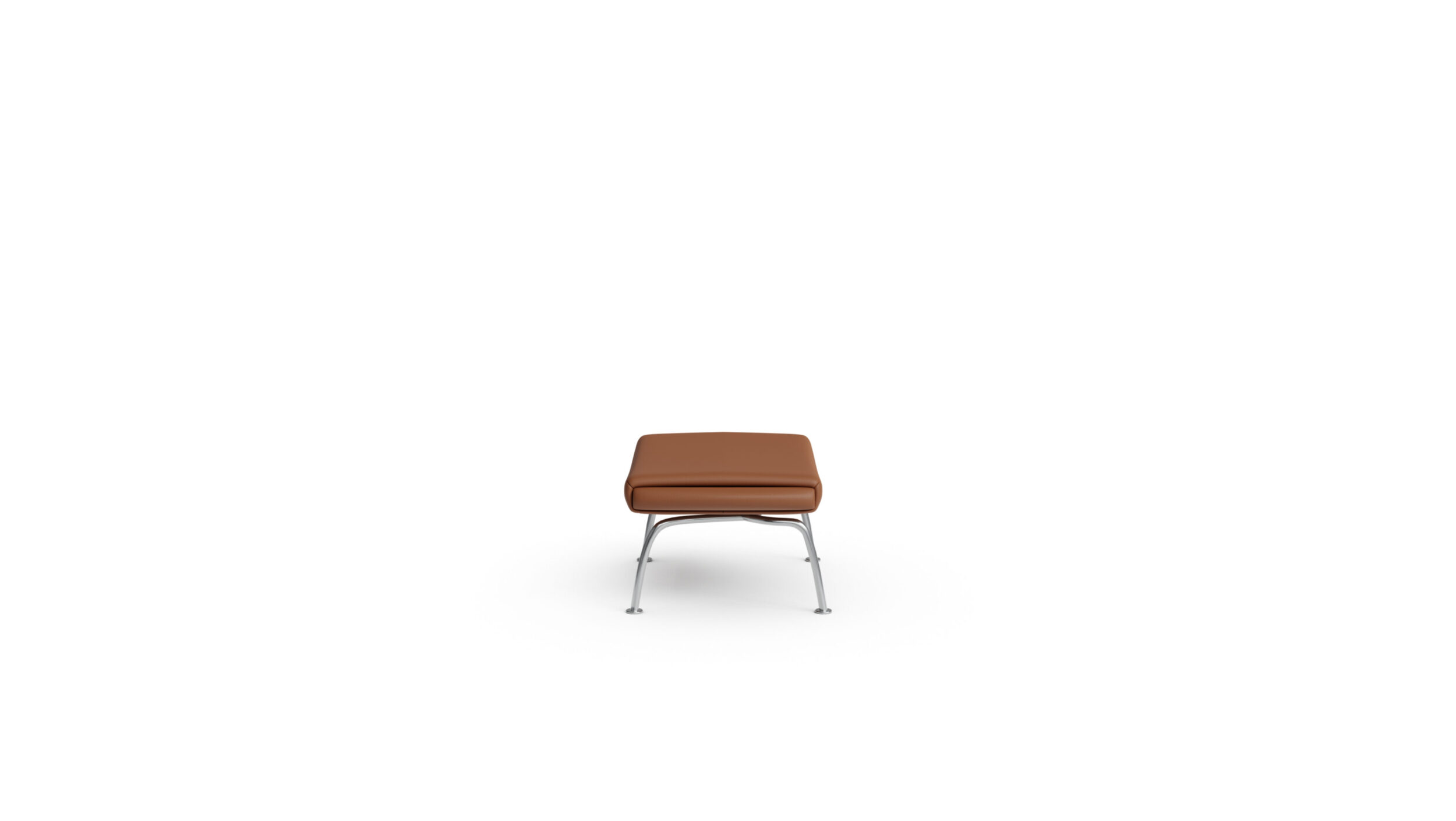 1002 Ox Ottoman & Queen Ottoman Reproduction by Archetype Forms - Hans Wegner - Side-View