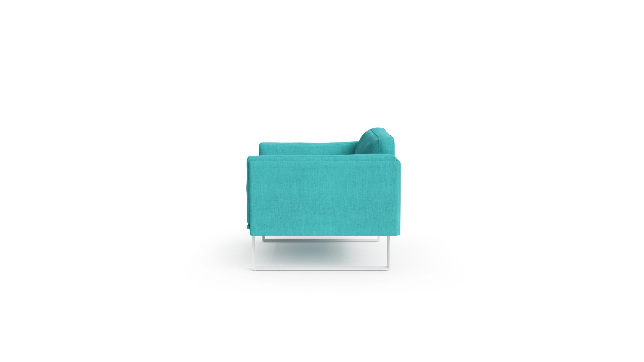 Side view of the 202-203 01 8 Otto Armchair by Pierro Lissoni, available online in Canada. Designed by Pierro Lissoni, Made by Archetype Forms.