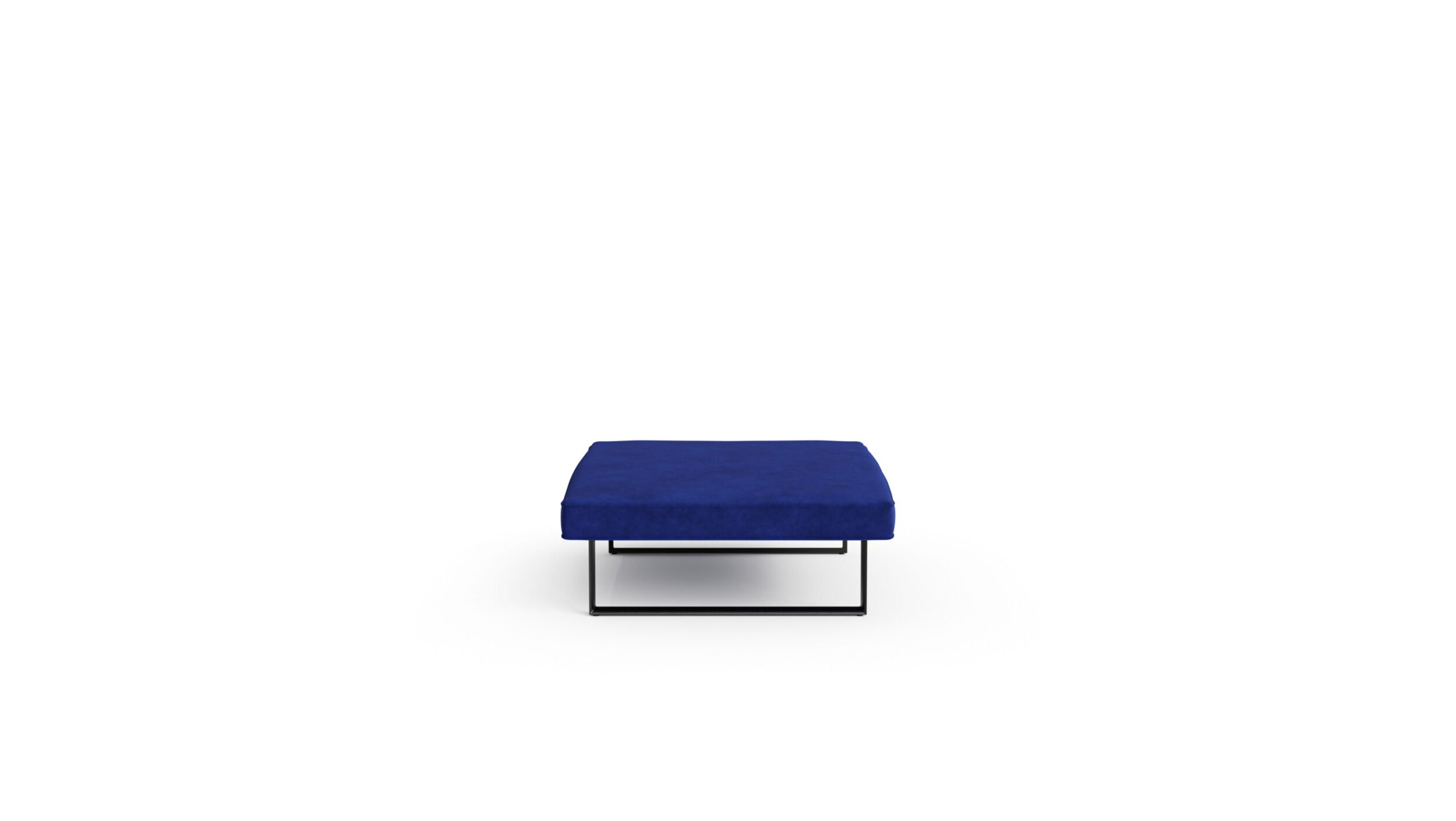 Side view of the 202-203 03 8 Otto Ottoman by Pierro Lissoni, available online in Canada. Designed by Pierro Lissoni, Made by Archetype Forms.