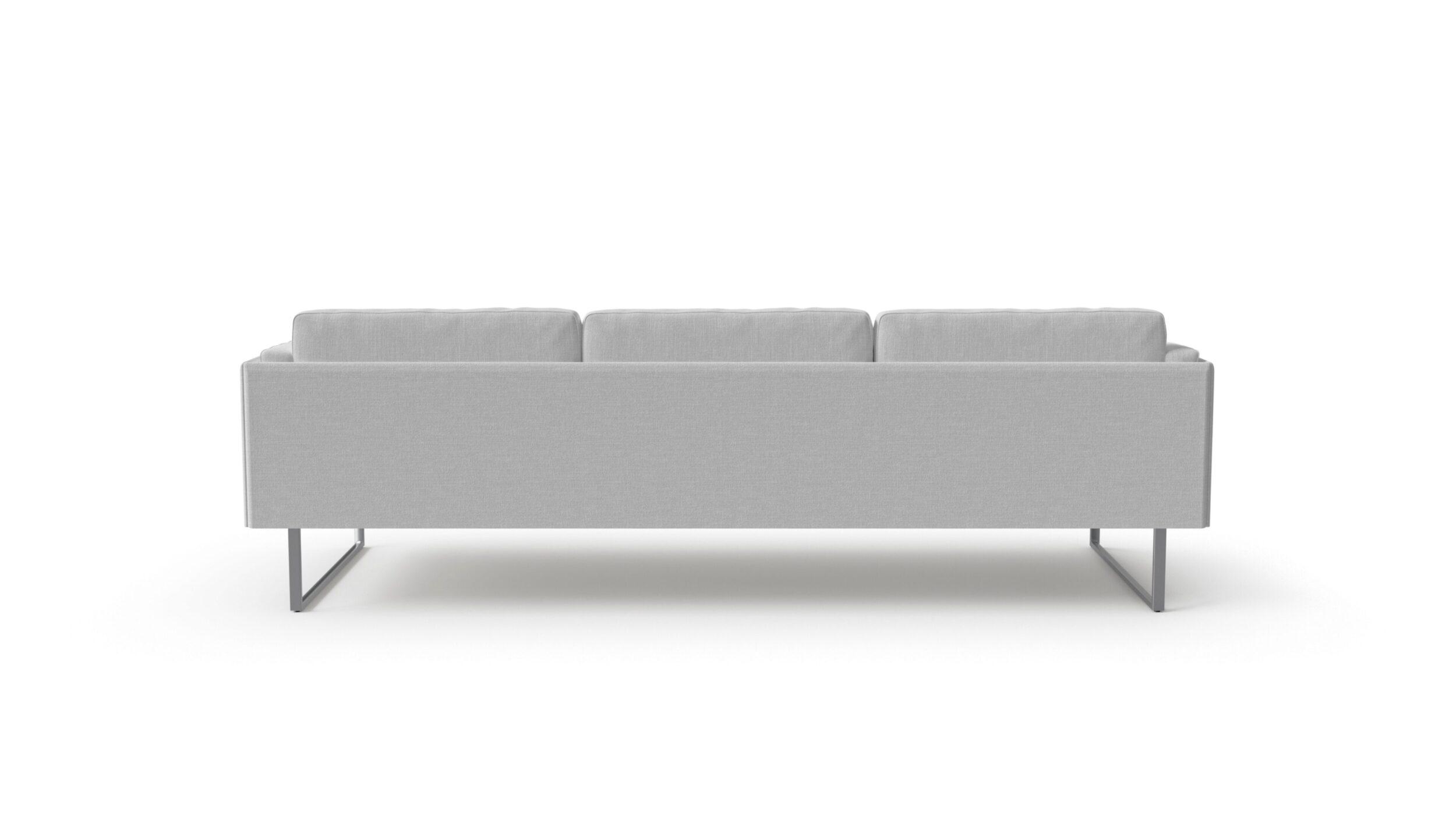 Back view of the 202-203 06 8 Otto 3-Seat Sofa by Pierro Lissoni, available online in Canada. Designed by Pierro Lissoni, Made by Archetype Forms.