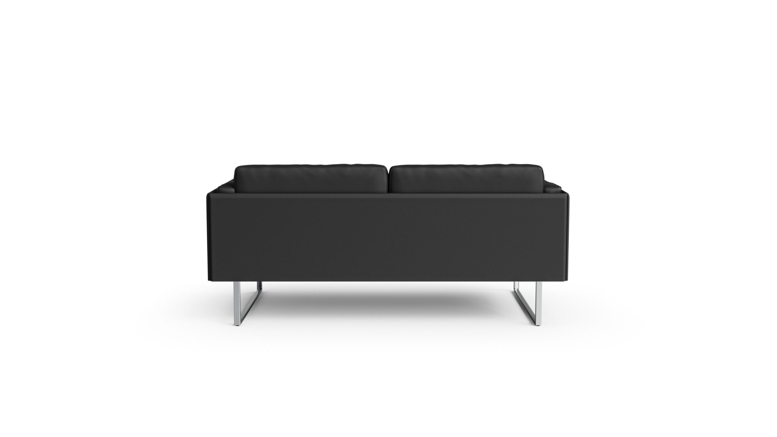 Back view of the 202-02 8 Otto Sofa Loveseat by Pierro Lissoni, available online in Canada. Designed by Pierro Lissoni, Made by Archetype Forms.