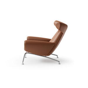 Wegner Ox Chair RJ100 & EJ100-F Reproduction by Archetype Forms - Hans Wegner - Side-View