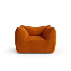 Le Bambole Armchair Single-Seat LBA1 1972 Reproduction by Archetype Forms - Mario Bellini - Front View