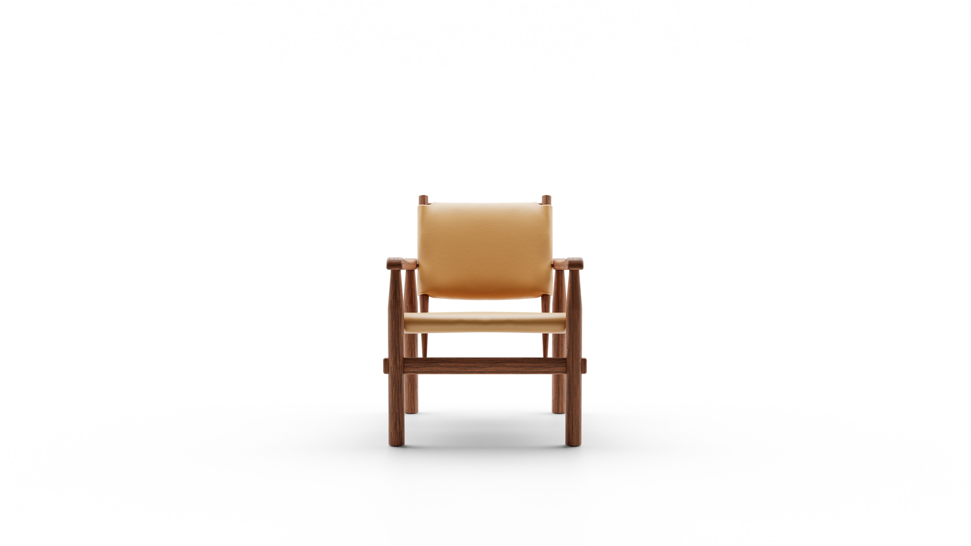 Charlotte Perriand Doron Hotel Armchair in Miele Leather - Available at Archetype Forms in Delta, BC