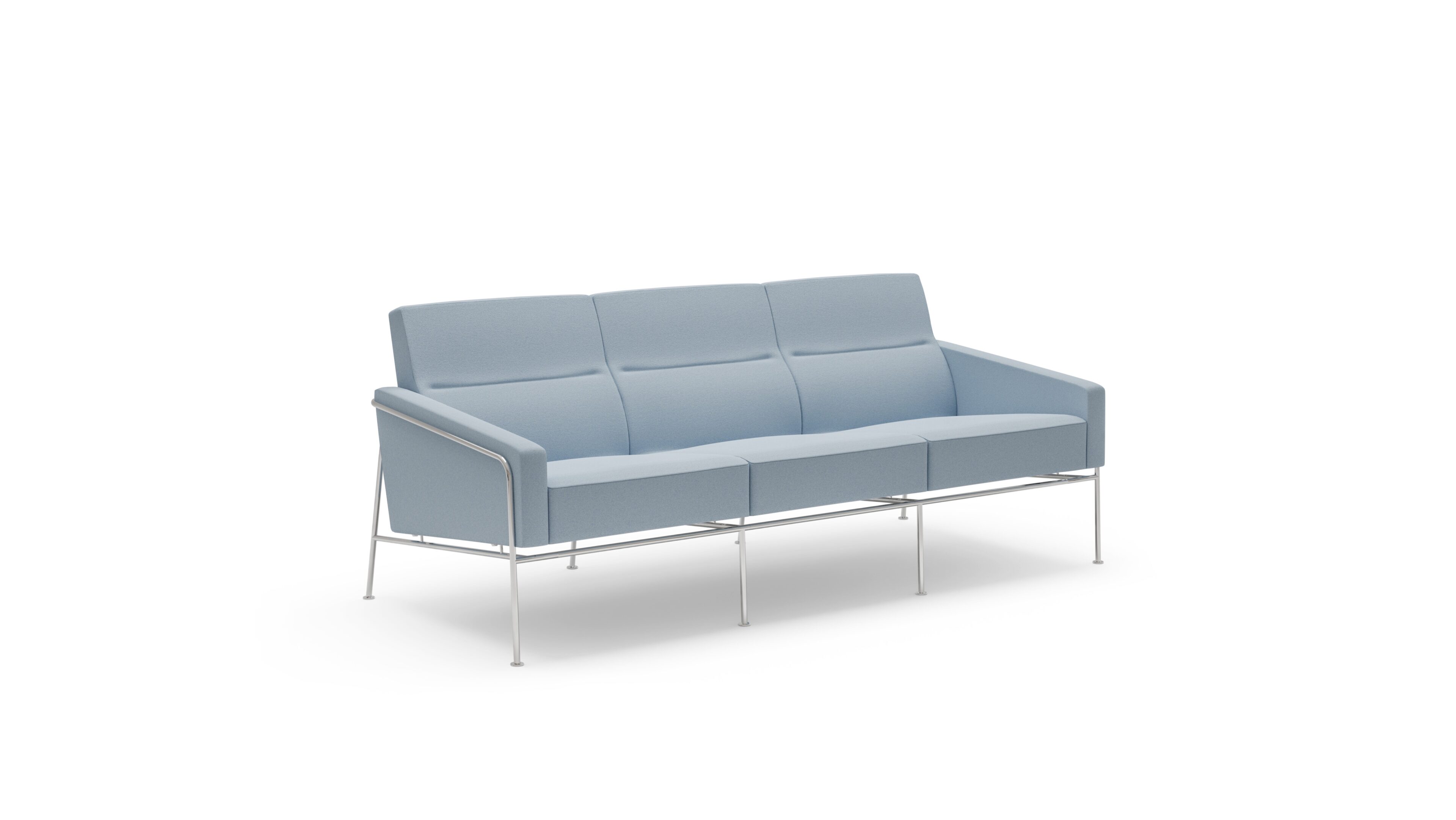 Arne Jacobsen Series 3300 3-Seater Sofa 3303 in Canada and the USA - Front Angle 2