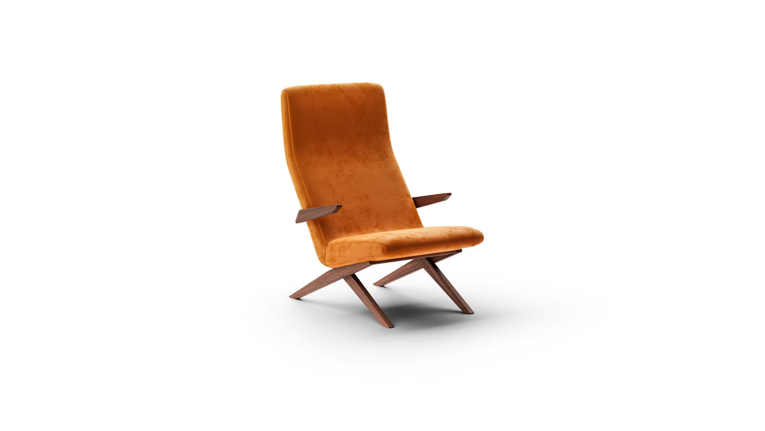 Bodil Kjær High Back Chair in Canada and the USA Armchair - Front Angle
