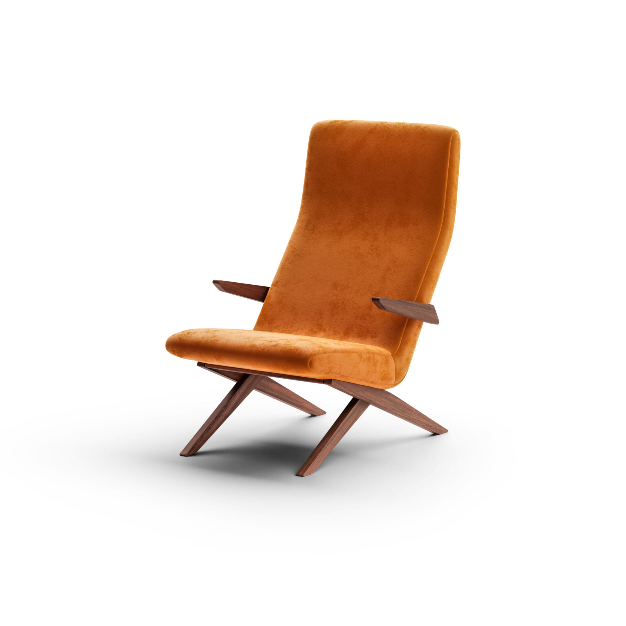 Bodil Kjær High Back Chair in Canada and the USA Armchair -material-swatch-lifestyle