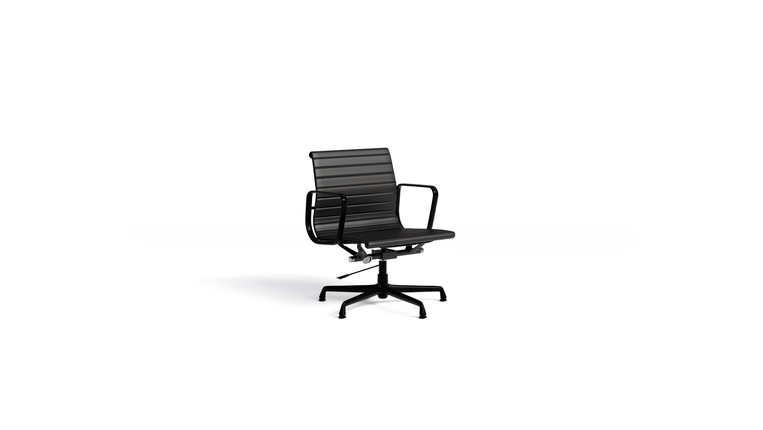 Eames Aluminum Group Management Chair EA 334 in the USA and Canada - Front Angle