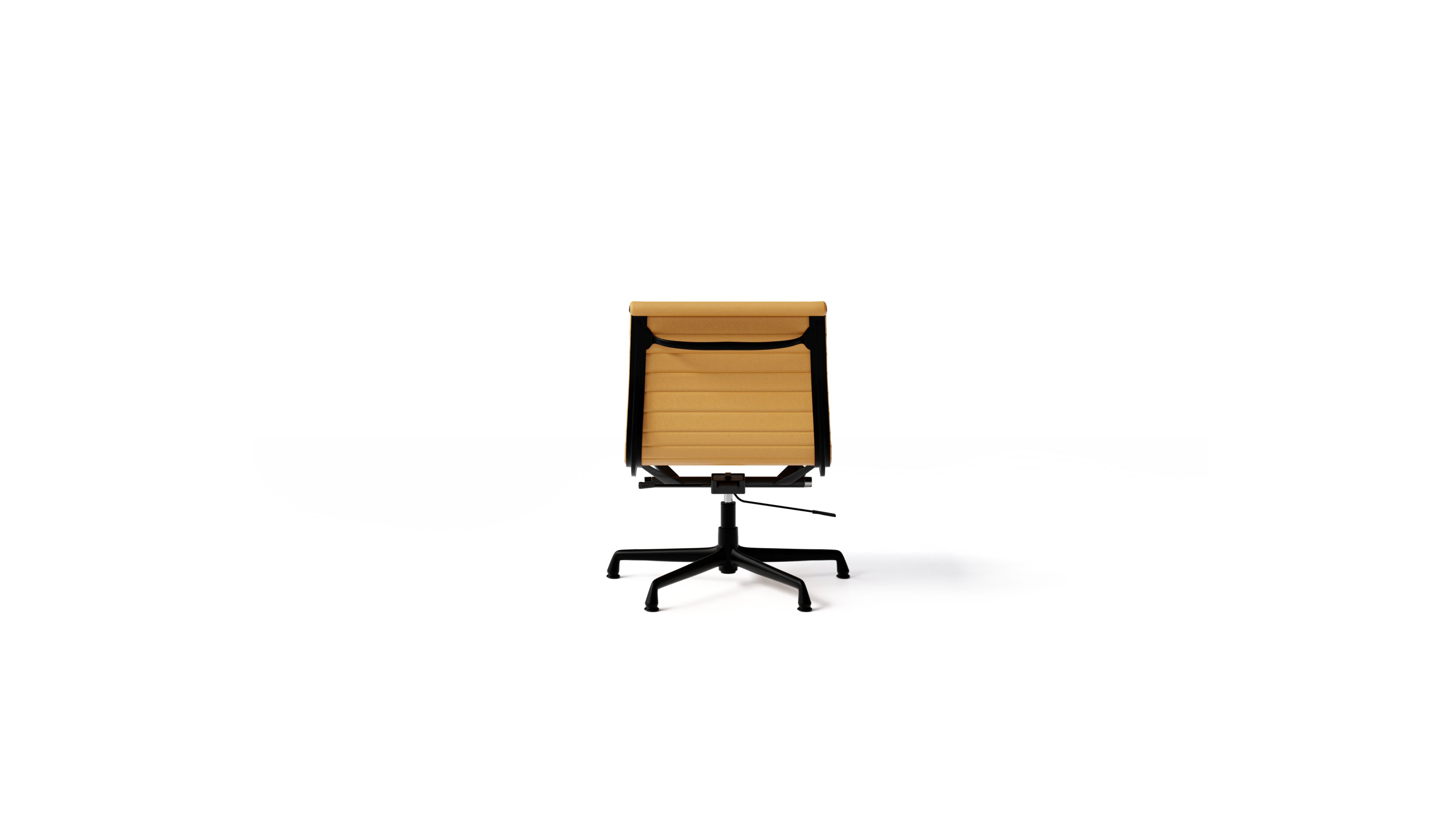 Eames Aluminum Group Management Side Chair EA 306 in the USA and Canada - Back
