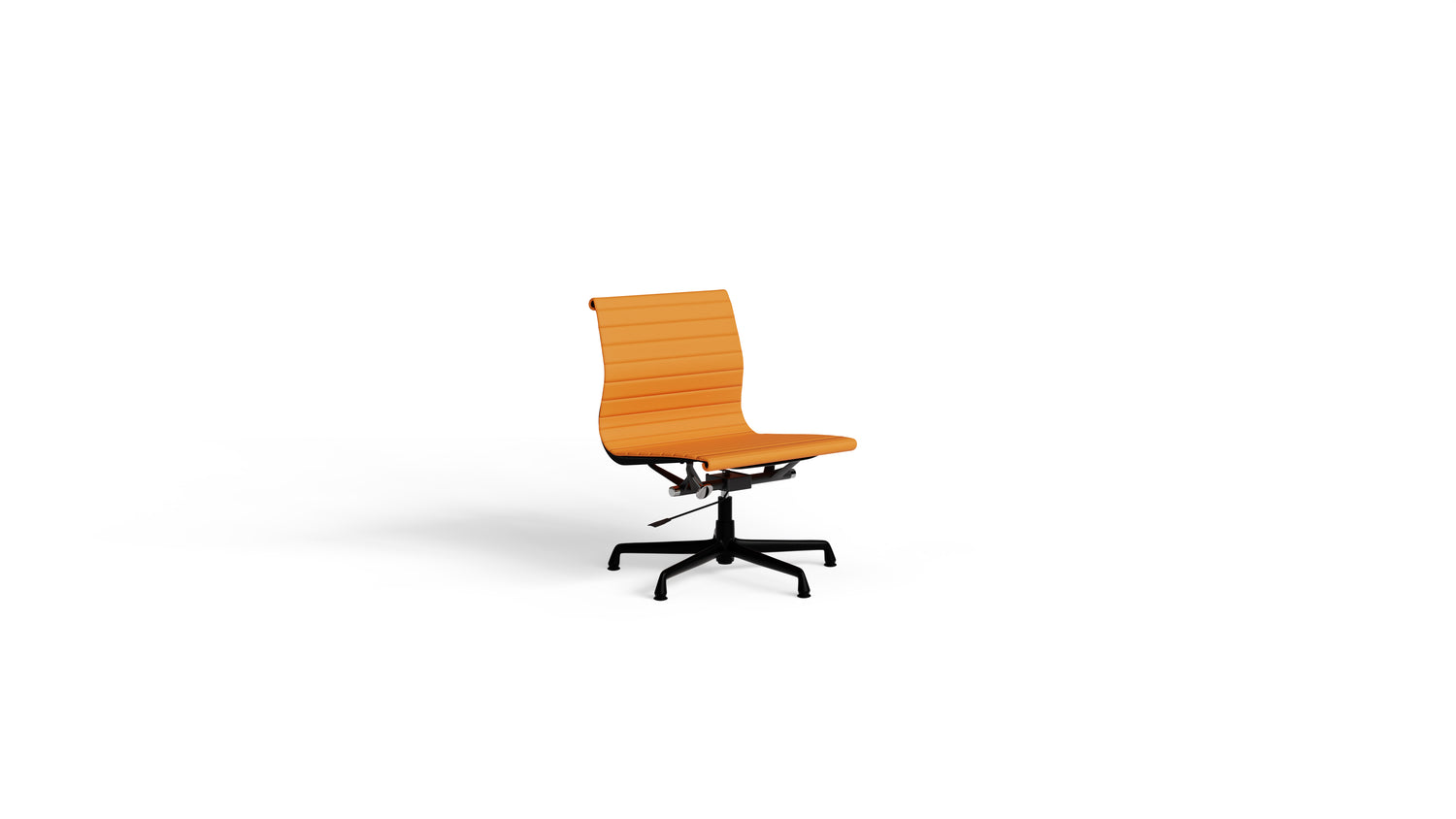 Eames Aluminum Group Management Side Chair EA 306 in the USA and Canada - Front Angle