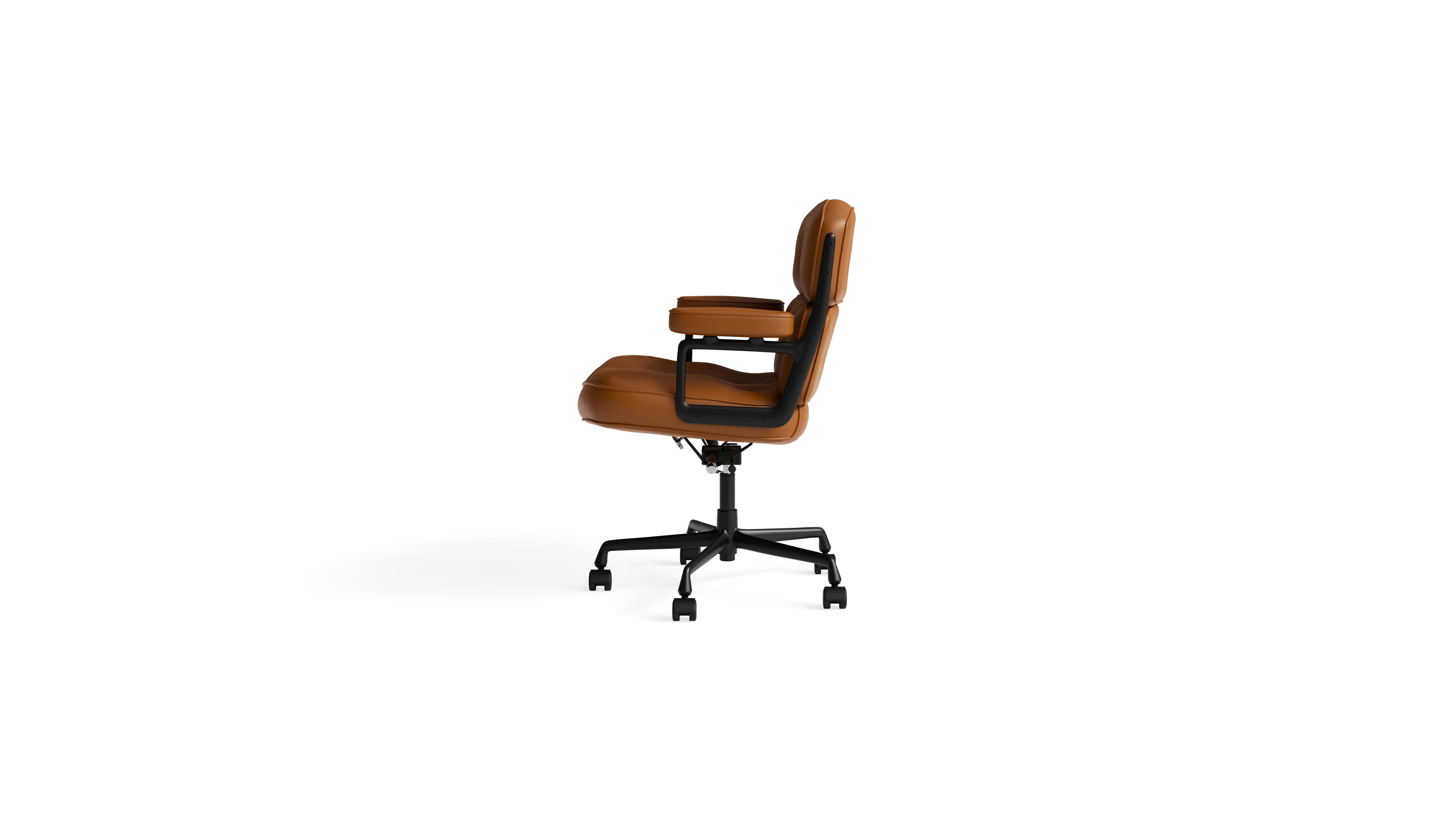 Brown Eames ES 104 Time-Life Lobby Chair Office Chair in the USA & Canada - Side