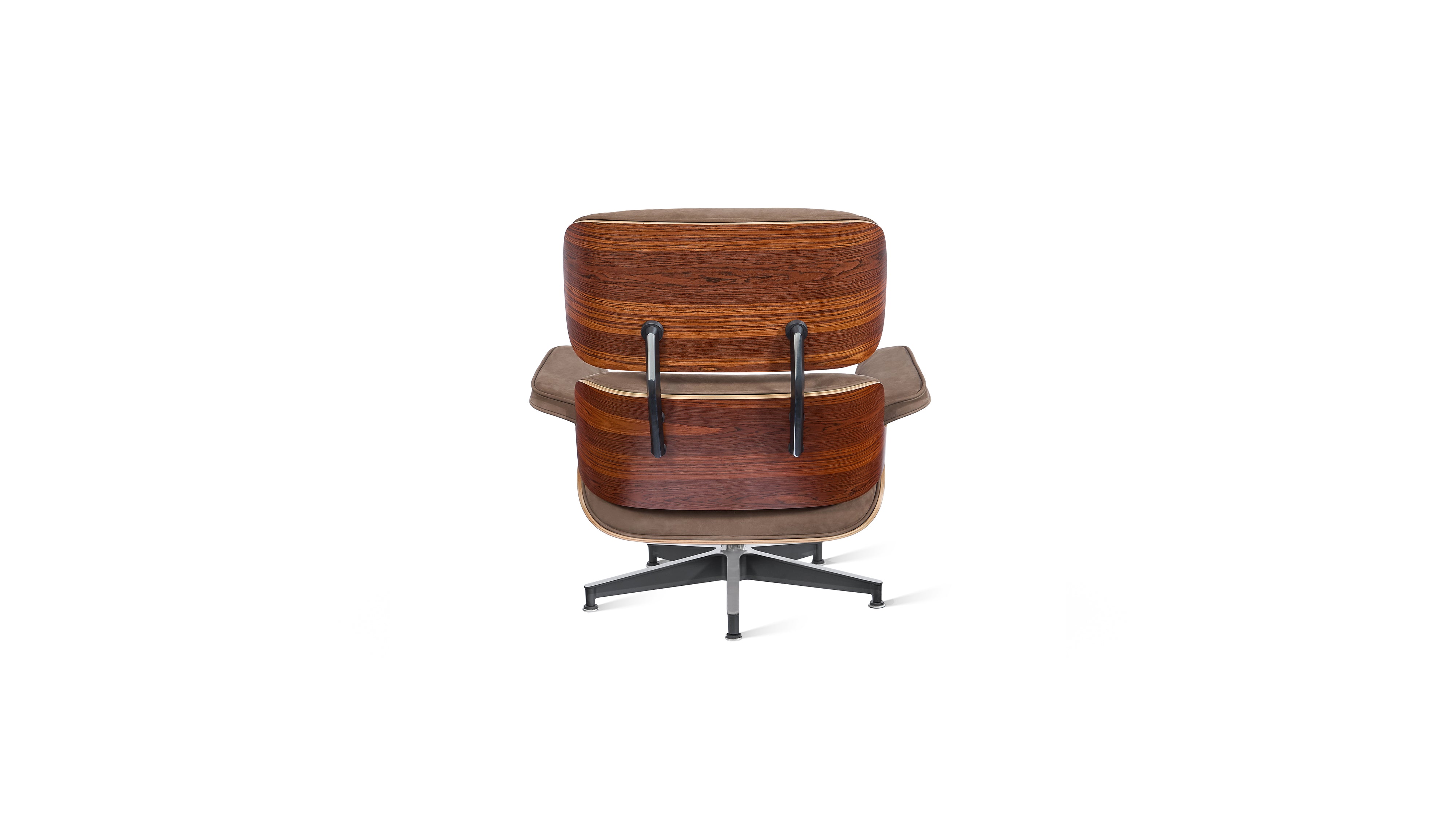 1956 Lounge Chair & Ottoman: AM Nubuck
