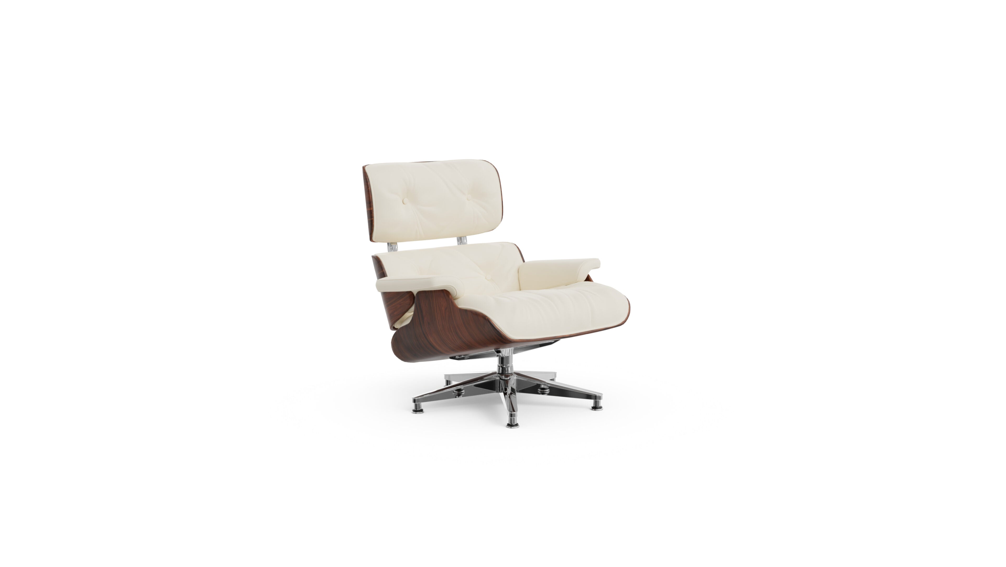 Eames Lounge Chair in the USA and Canada - Front Angle