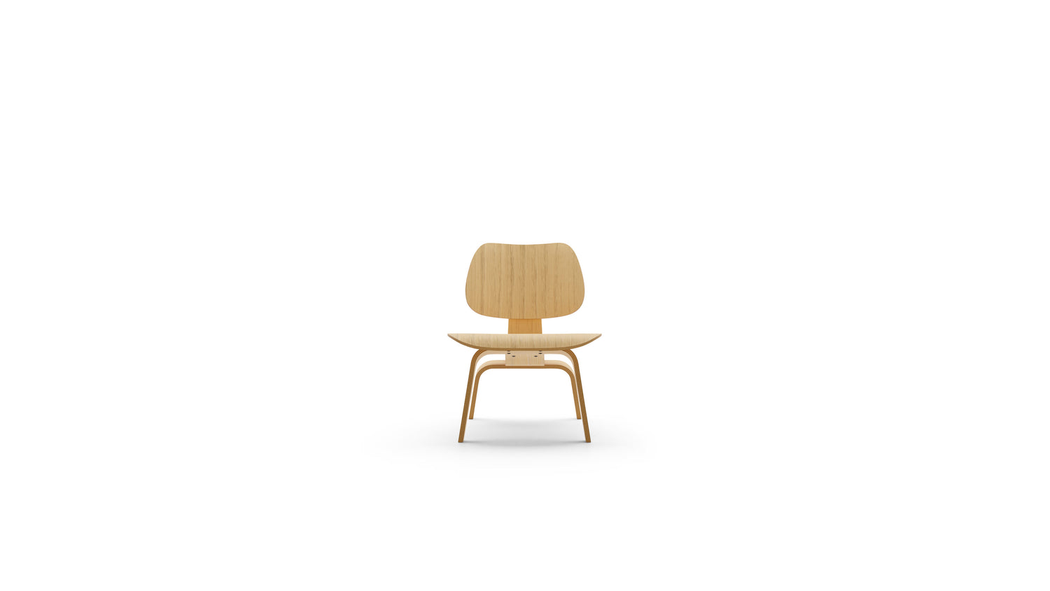 Eames Molded Plywood Lounge Chair in Canada and the USA Eames LCW Plywood Chair - Front