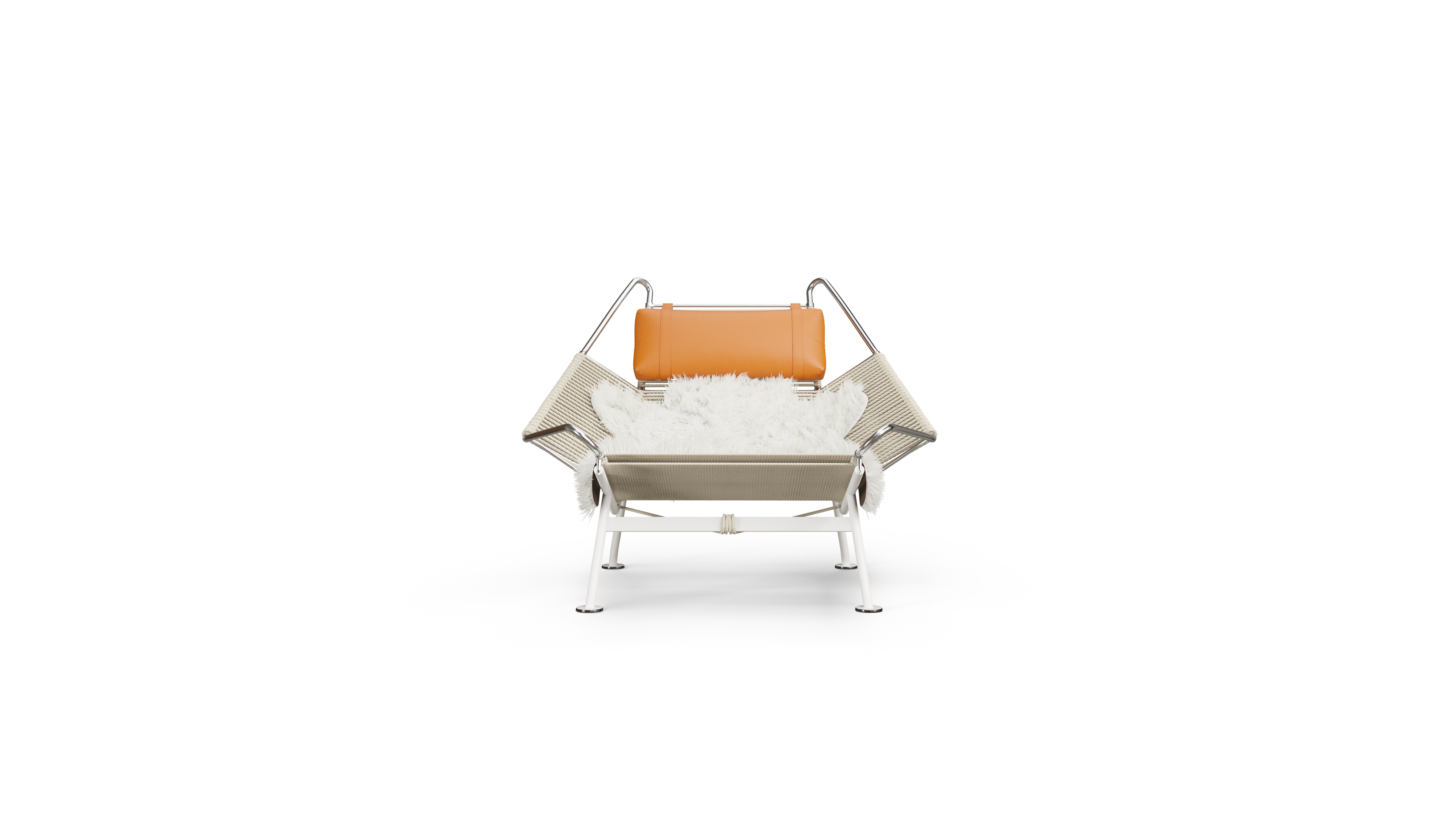 Flag Halyard Chair - Light Model Front