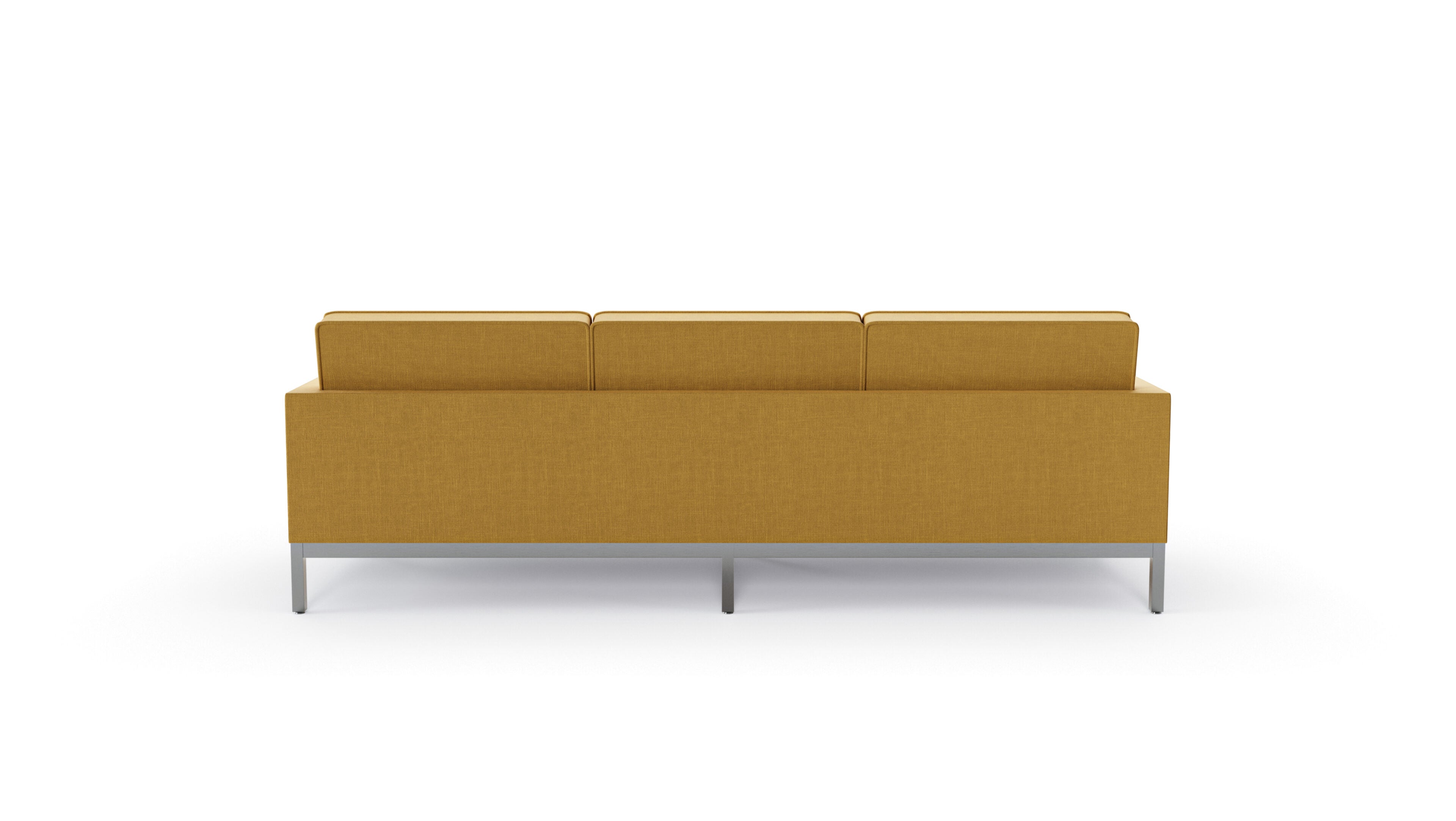 Florence Knoll 3-Seat Sofa in the USA and Canada - Back