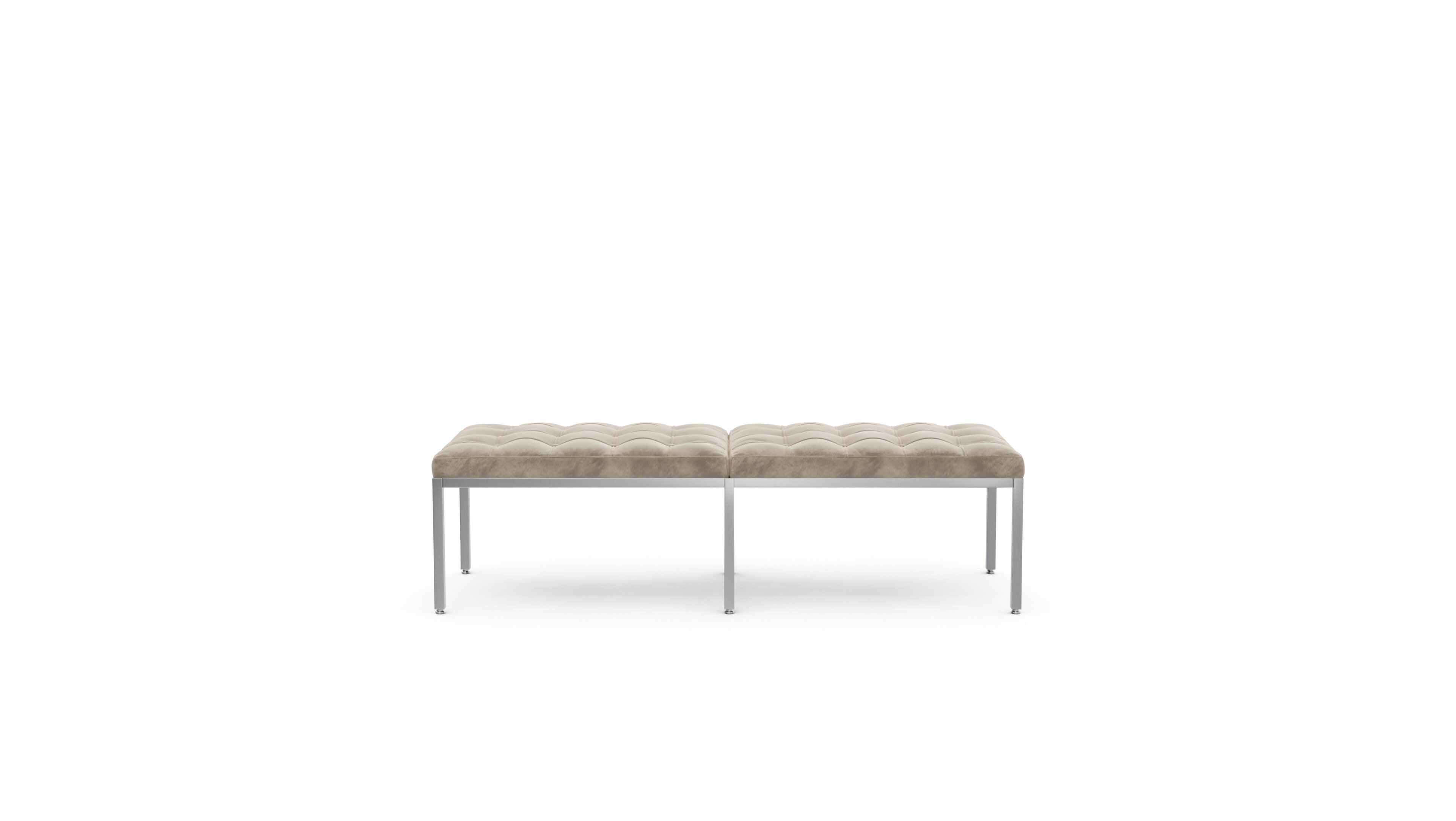 Florence Knoll 3-Seater Bench in the USA and Canada - Front