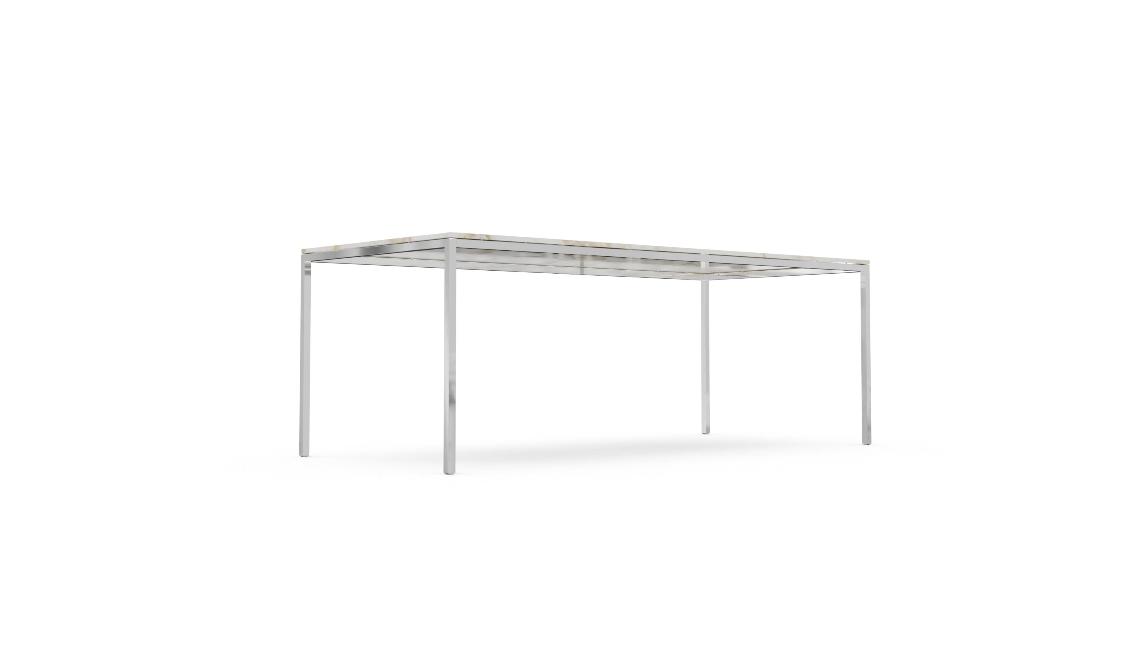 Florence Knoll Dining Table in the USA and Canada - Front Angle 2 View