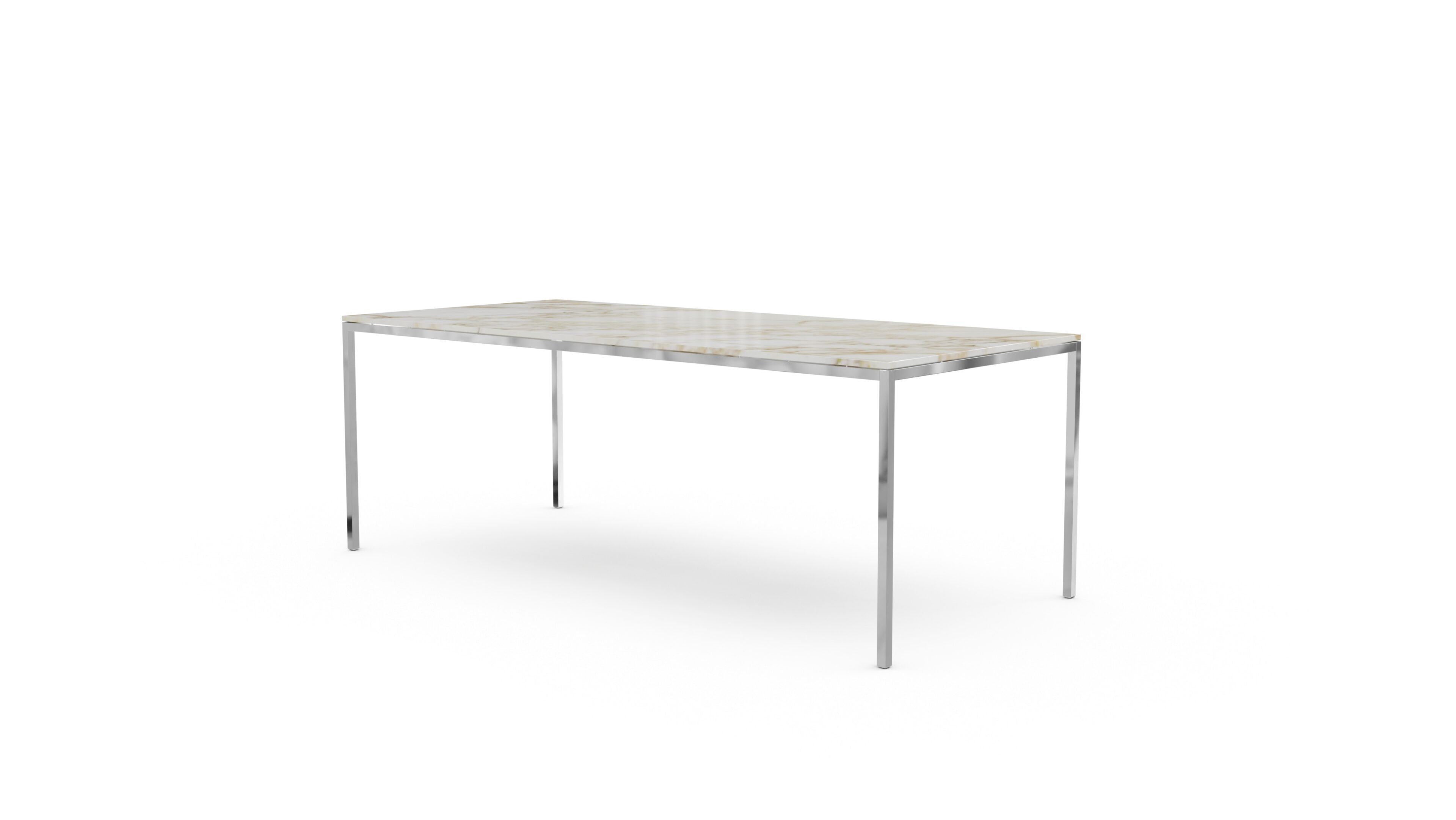 Florence Knoll Dining Table in the USA and Canada - Front Angle View