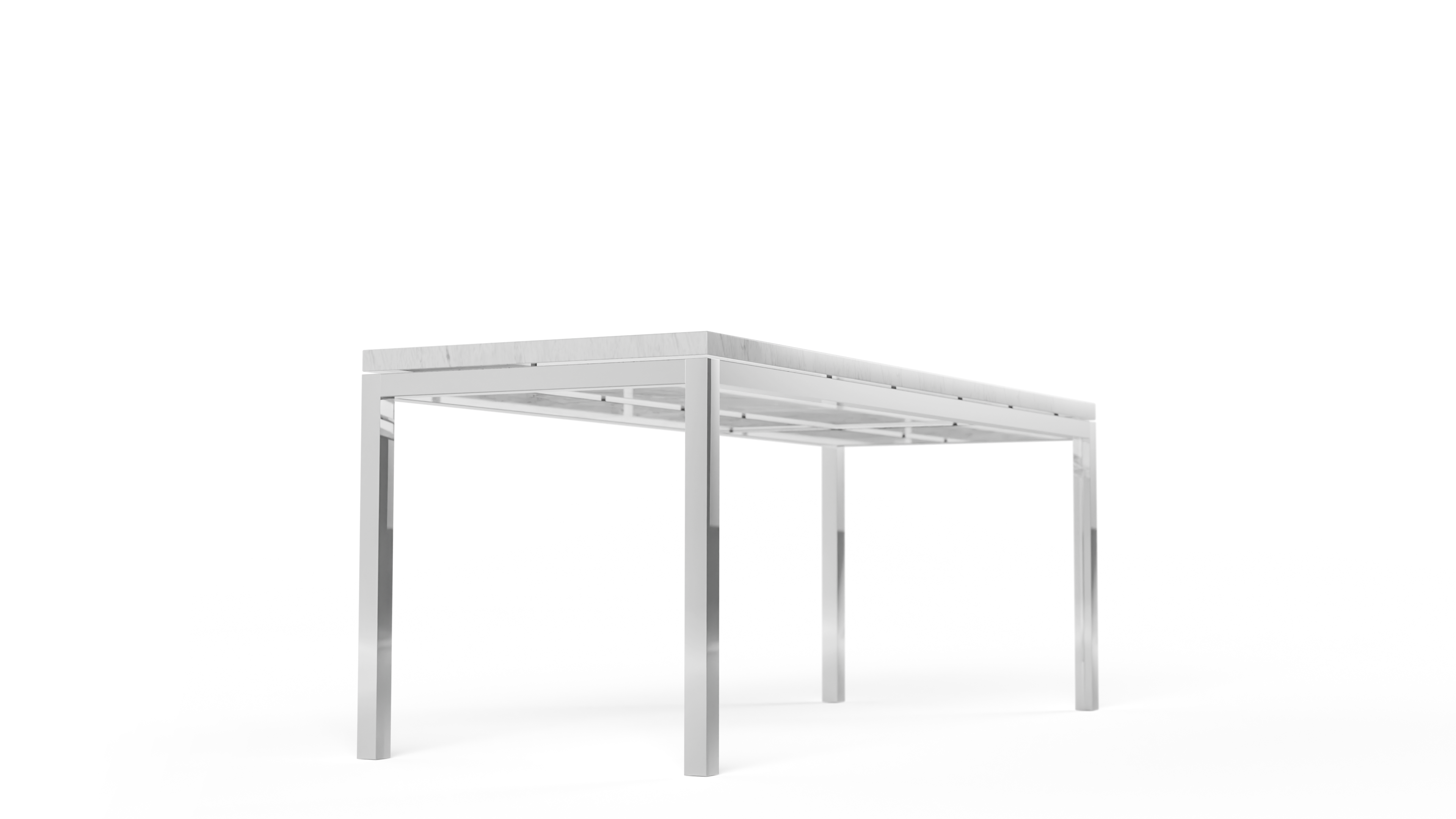 Florence Knoll Rectangular Coffee Table in the USA and Canada - Closeup