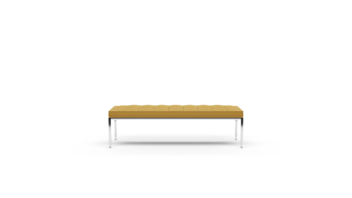 Florence Knoll Relaxed 3-Seat Bench in Canada and the USA - Front