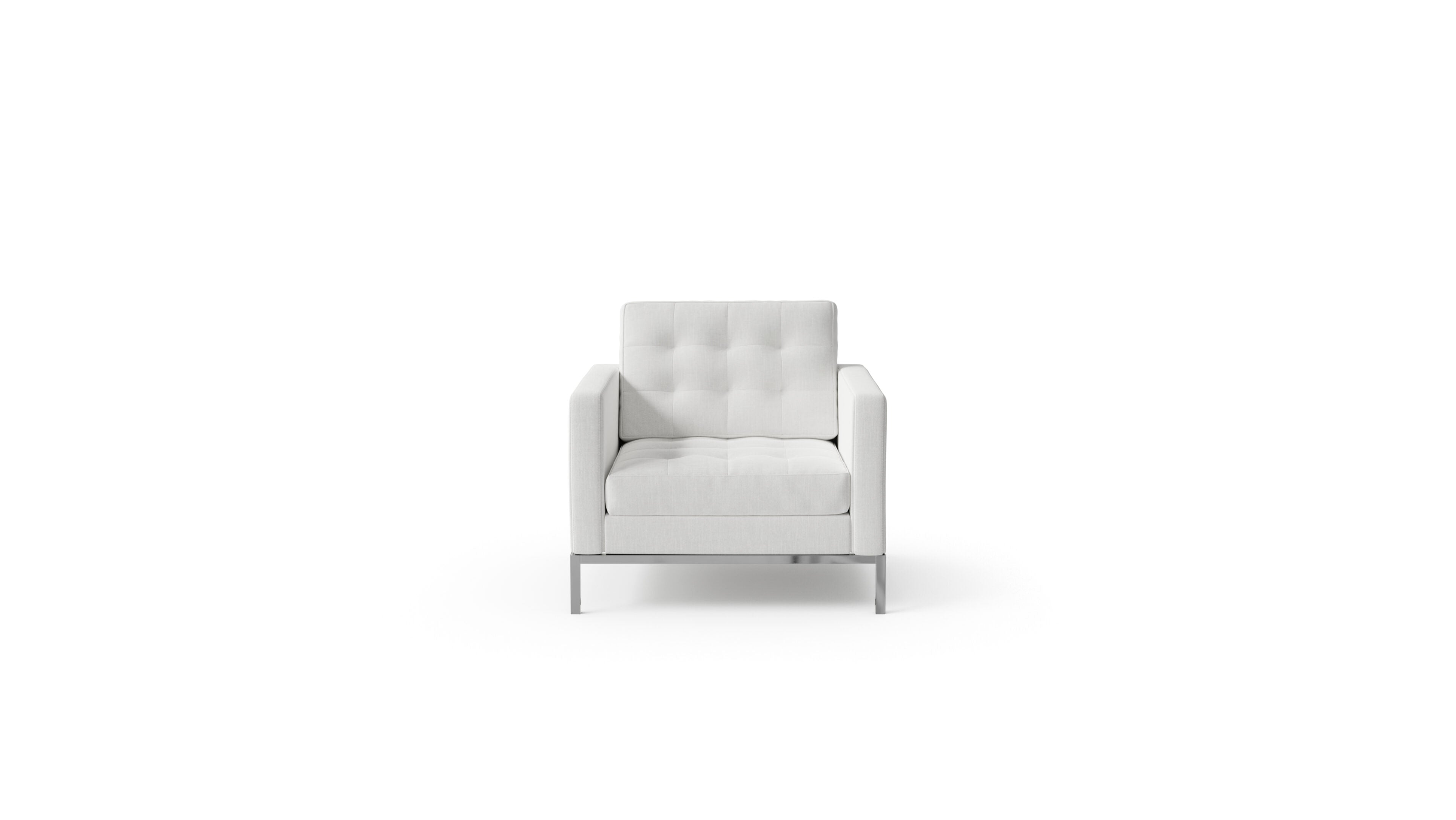 Florence Knoll Relaxed Lounge Chair in the USA and Canada - Front