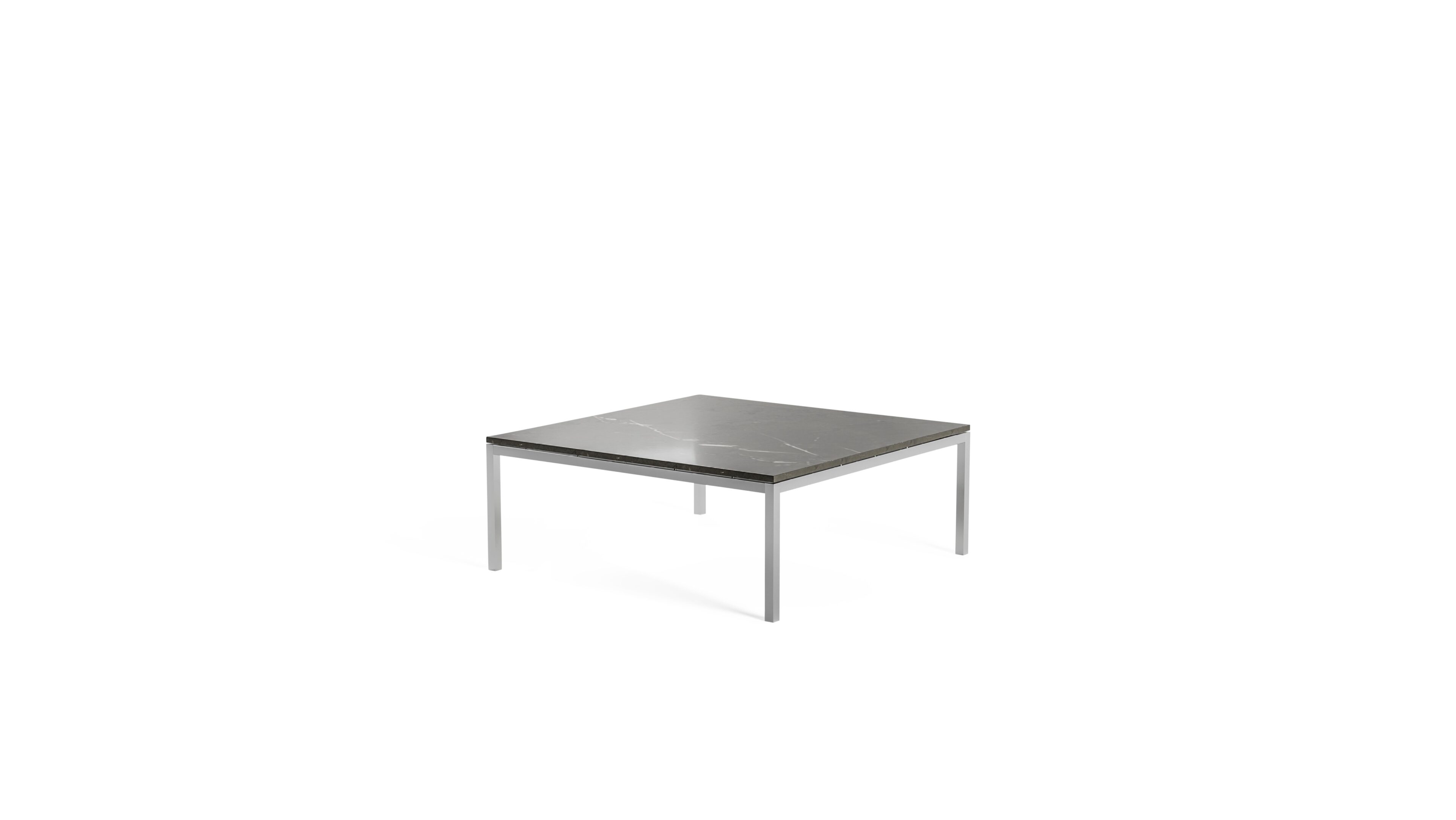 Florence Knoll Square Coffee Table Low 35 inch in the USA and Canada - Front Angle 2