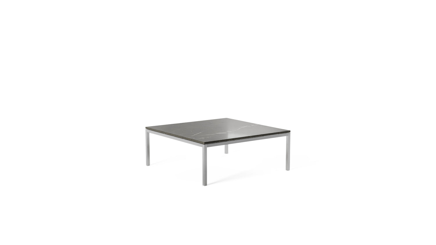 Florence Knoll Square Coffee Table Low 35 inch in the USA and Canada - Front Angle
