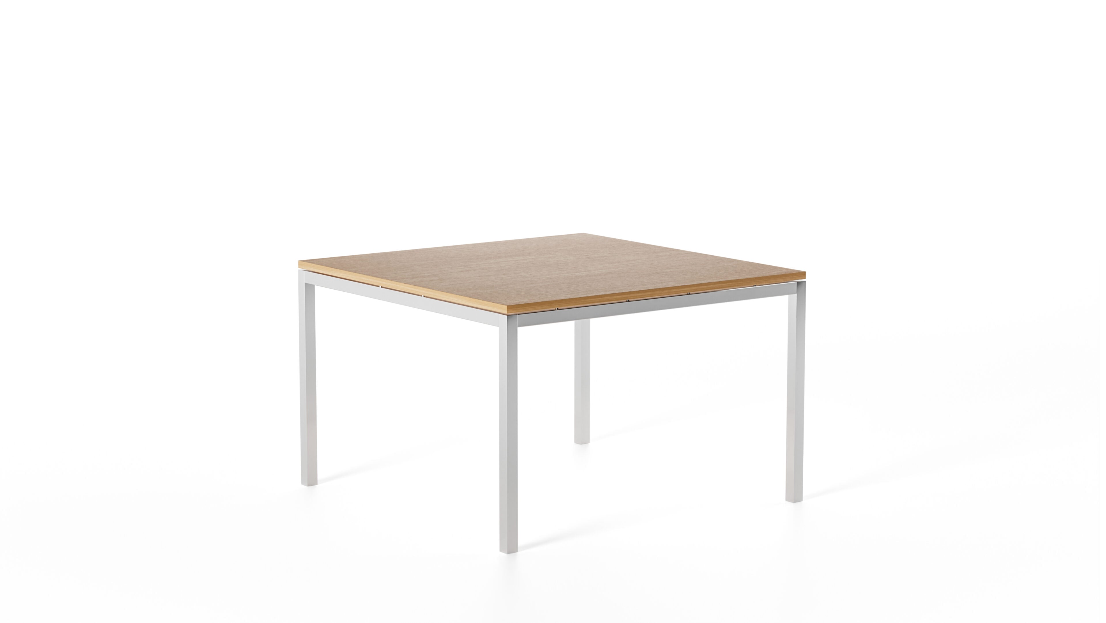 Florence Knoll Square End Table 29 inch in the USA and Canada - Back Angle