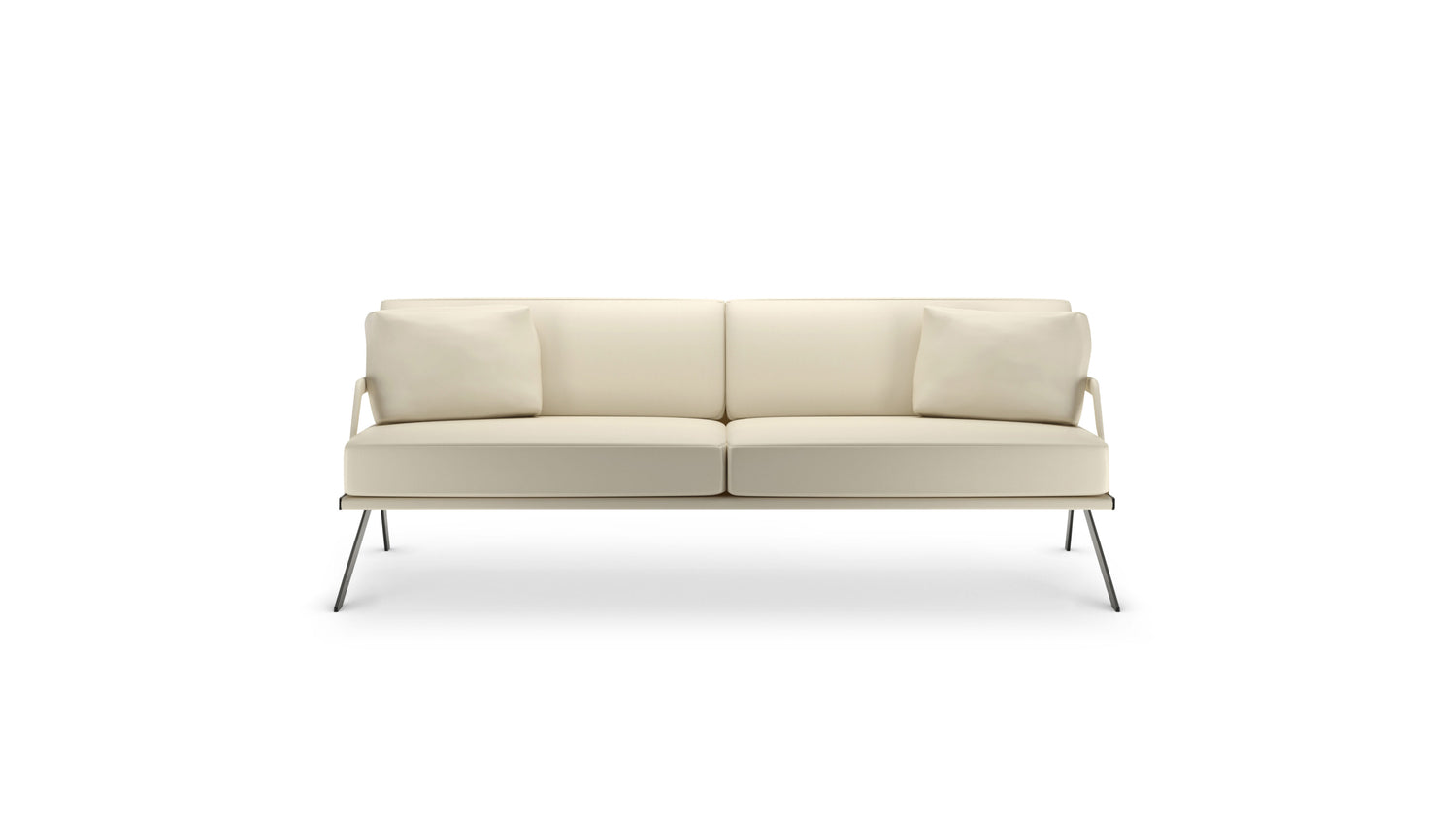 Gordon Guillaumier DS-60 Loveseat Sofa De Sede Style in the USA and Canada - Front