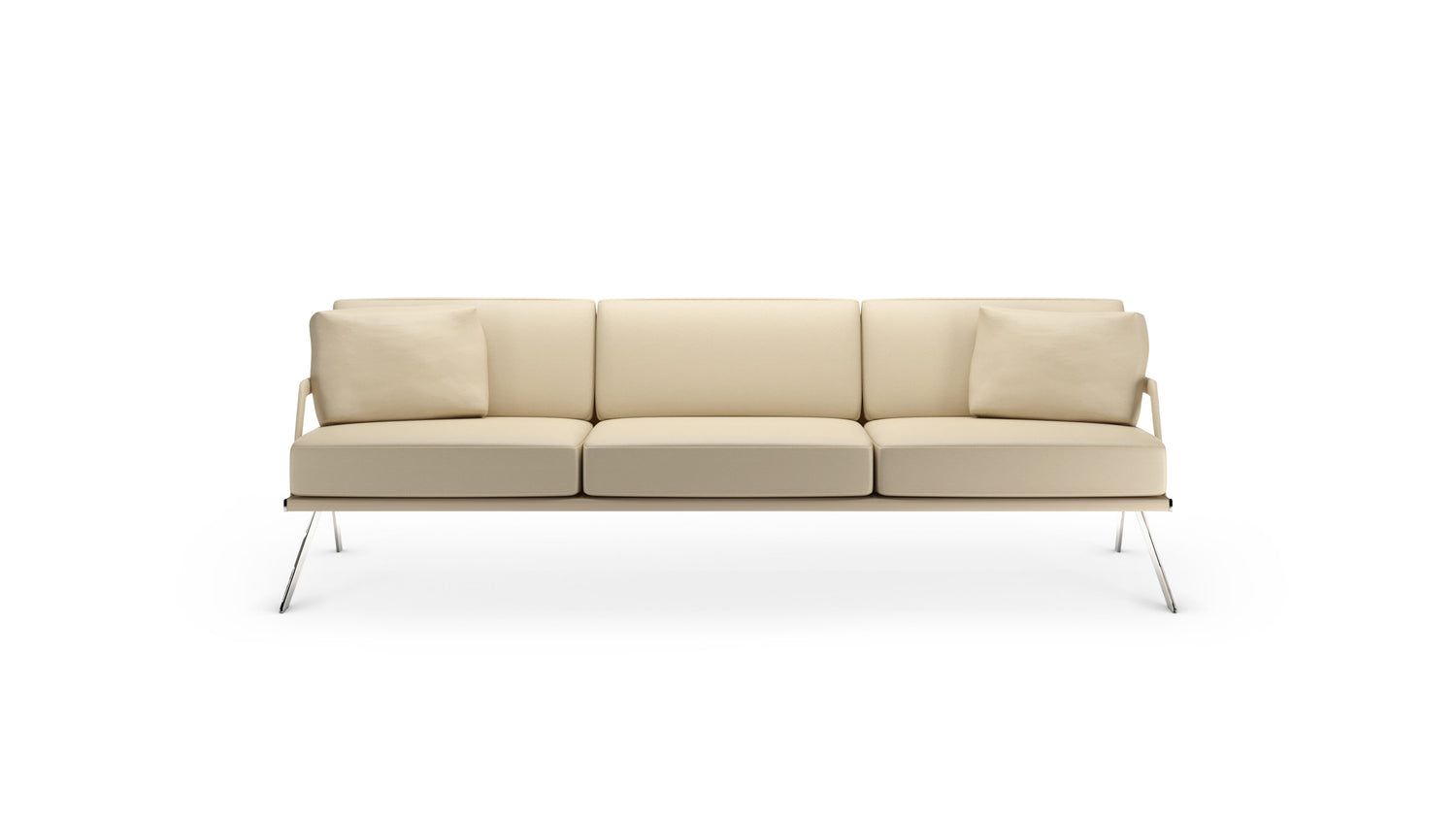Gordon Guillaumier DS-60 Sofa 3-Seater De Sede Style in the USA and Canada - Front