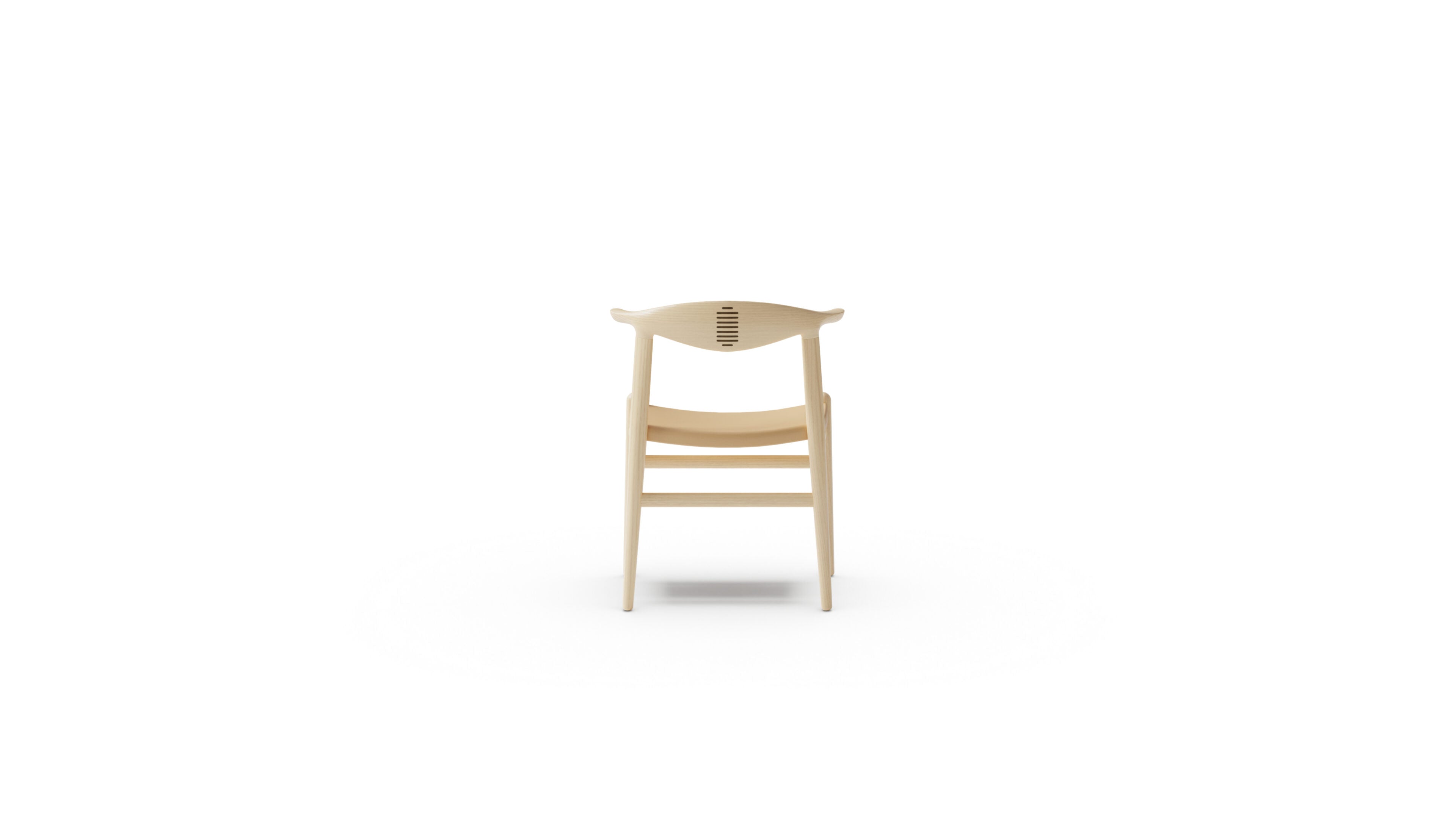 Hans J. Wegner Cow Horn Chair Model JH505 in Canada and the USA - Back