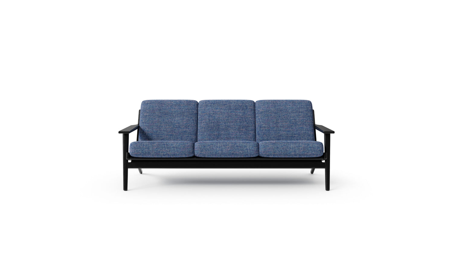 Hans J. Wegner GE290 Plank Sofa in the USA and Canada - Front