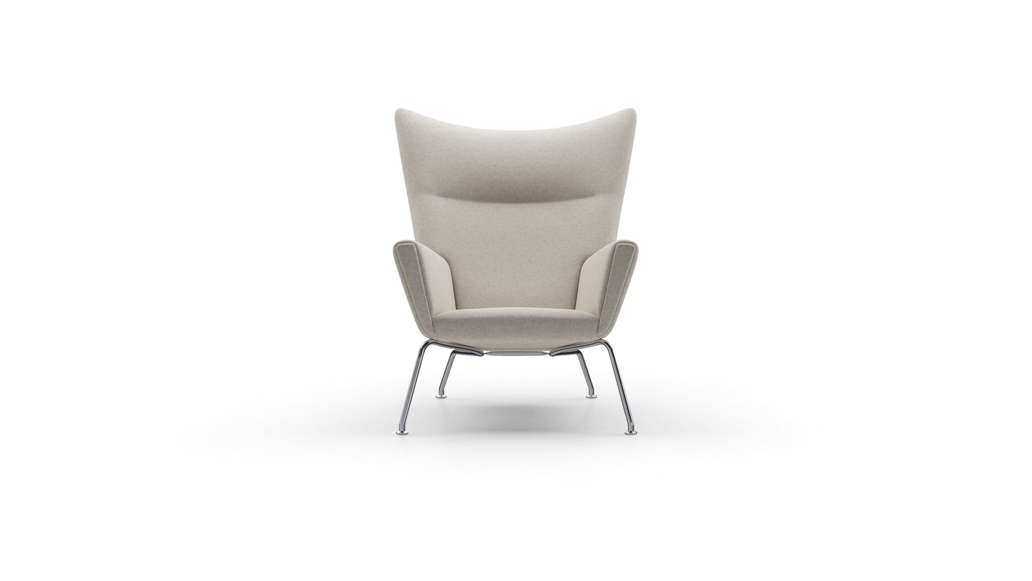 Hans J. Wegner Wing Chair CH445 in the USA and Canada - Front