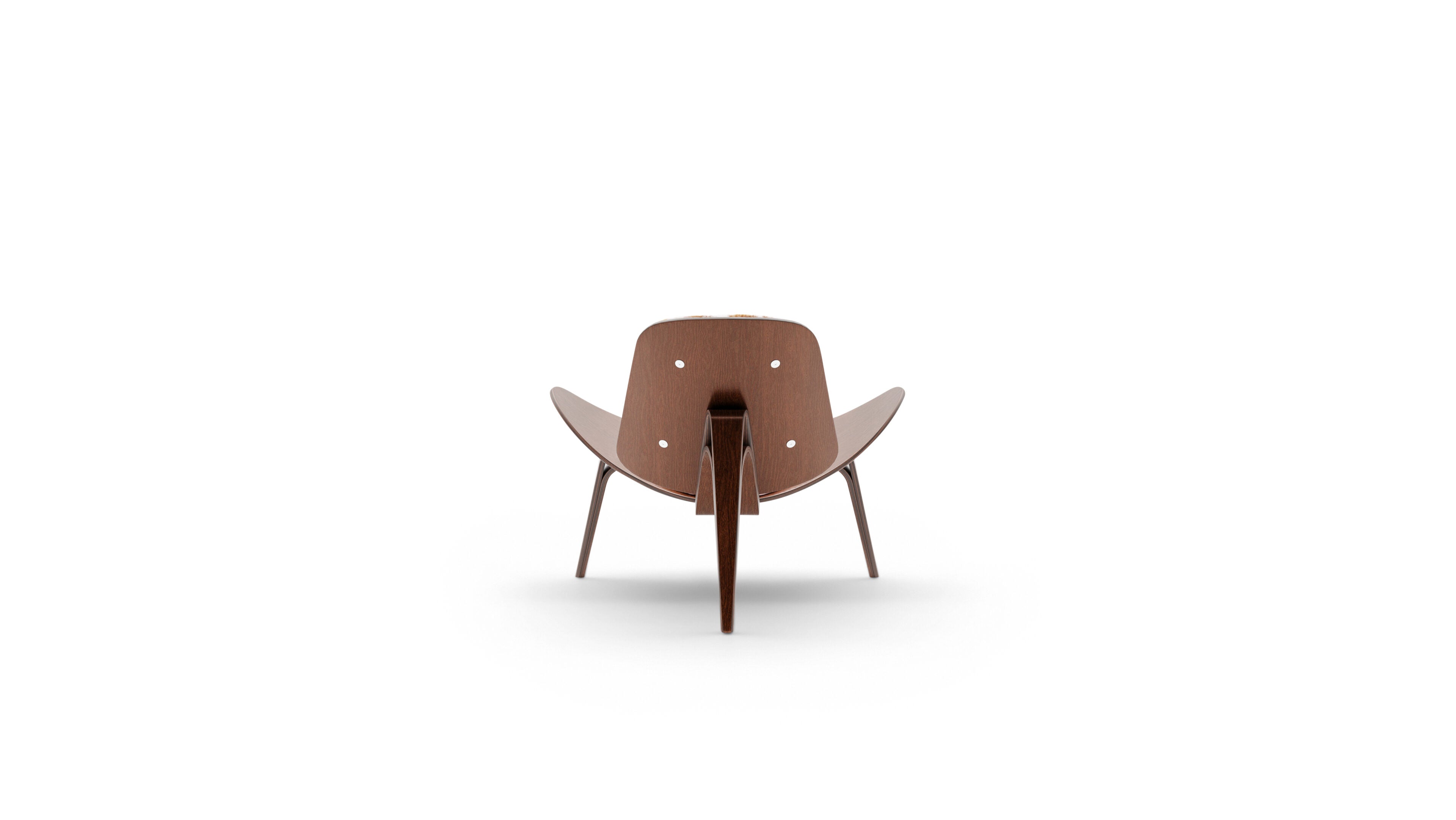 Hans Wegner CH07 Shell Chair in the USA and Canada - Back