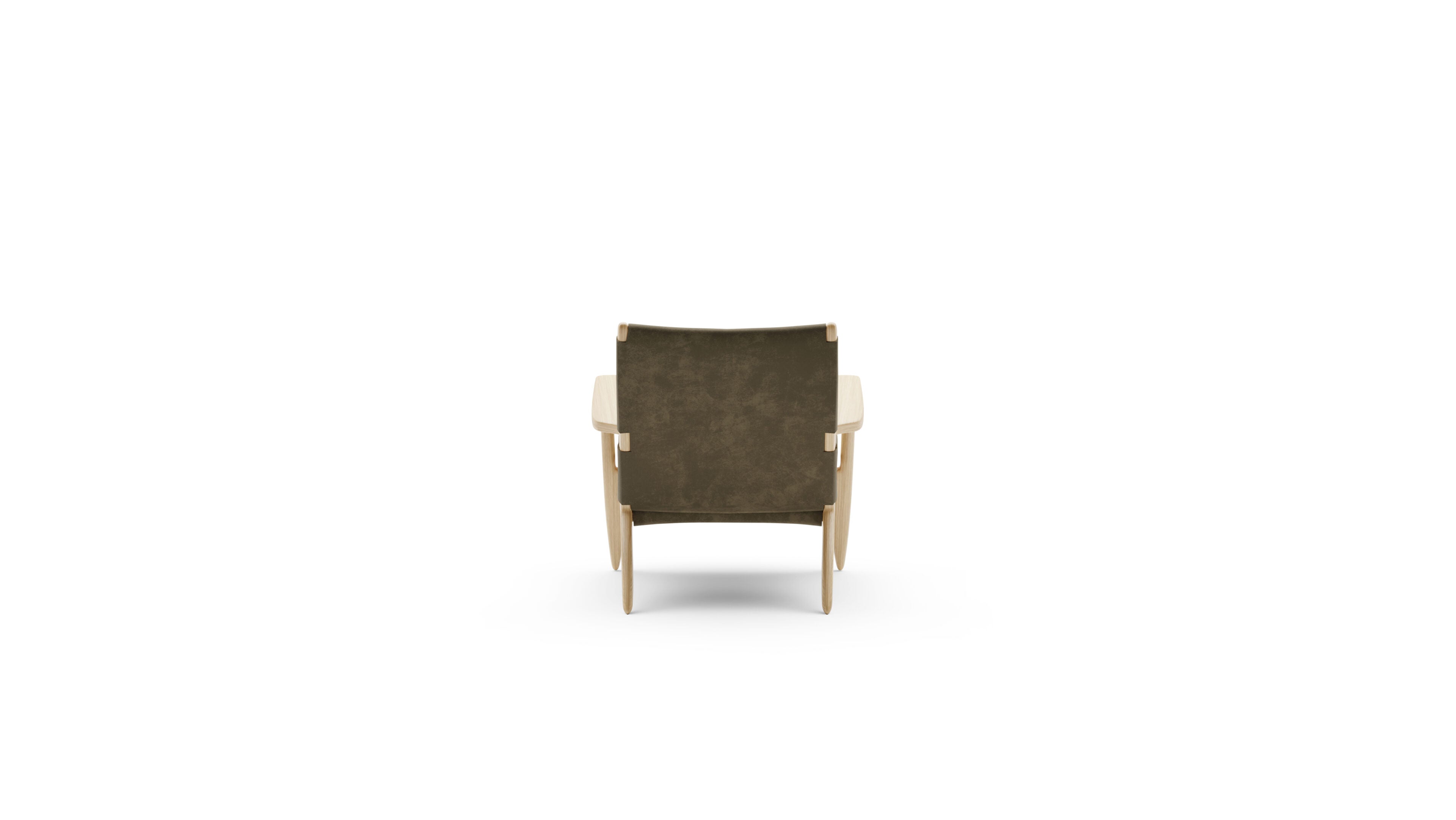 Hans Wegner CH25 Easy Chair in the USA and Canada - Back