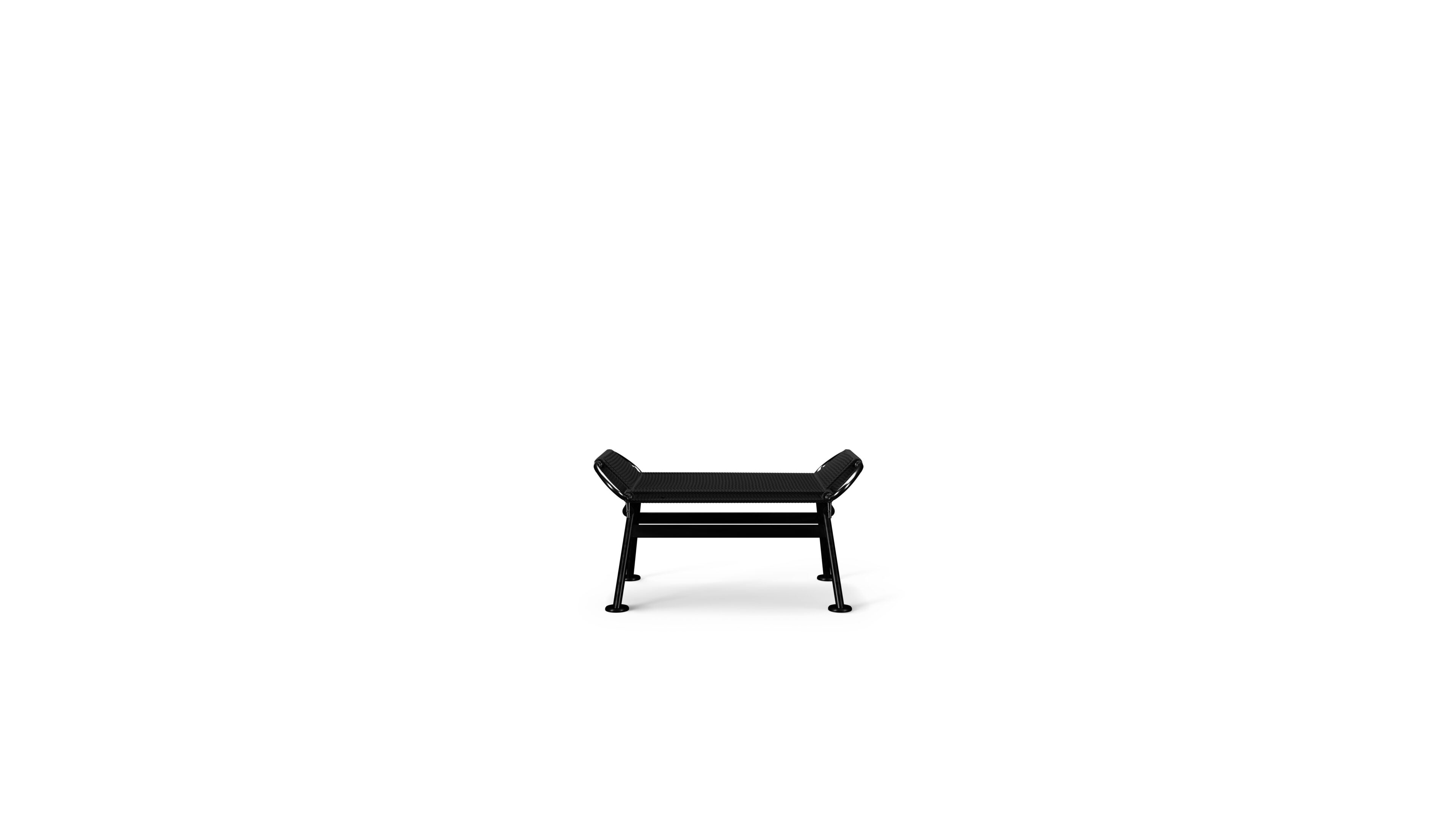 Hans Wegner Flag Halyard Chair and Ottoman PP225 Flag Halyard Chair in Canada and the USA - Front 2