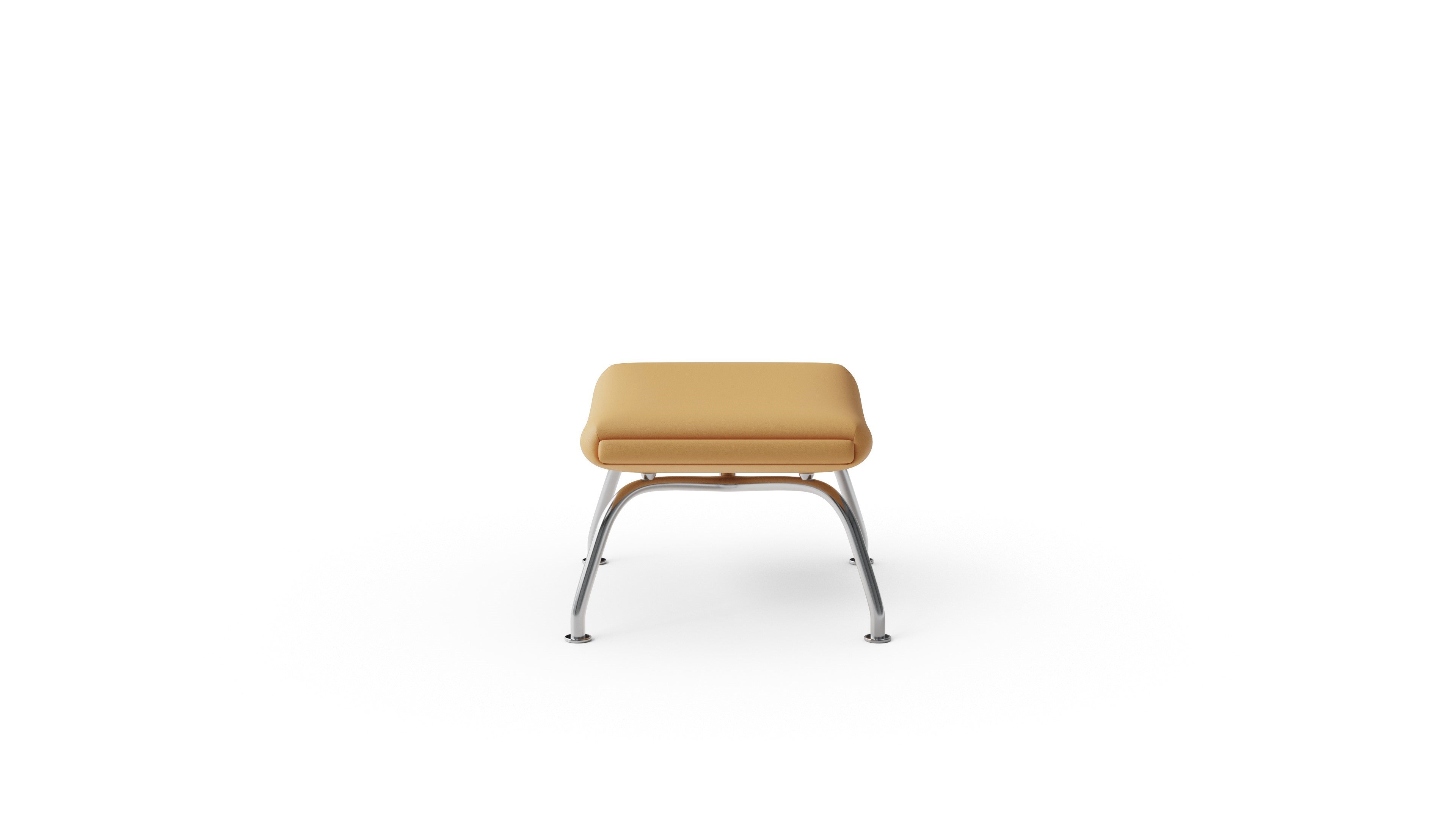 Hans Wegner Ox Ottoman in Canada and the USA 1002 Ox-Queen Ottoman - Closeup Side