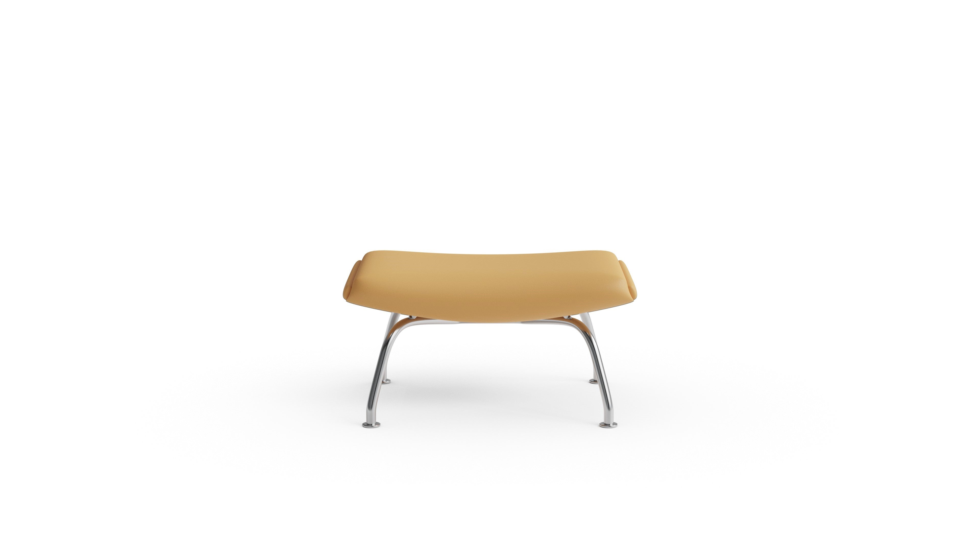 Hans Wegner Ox Ottoman in Canada and the USA 1002 Ox-Queen Ottoman - Closeup