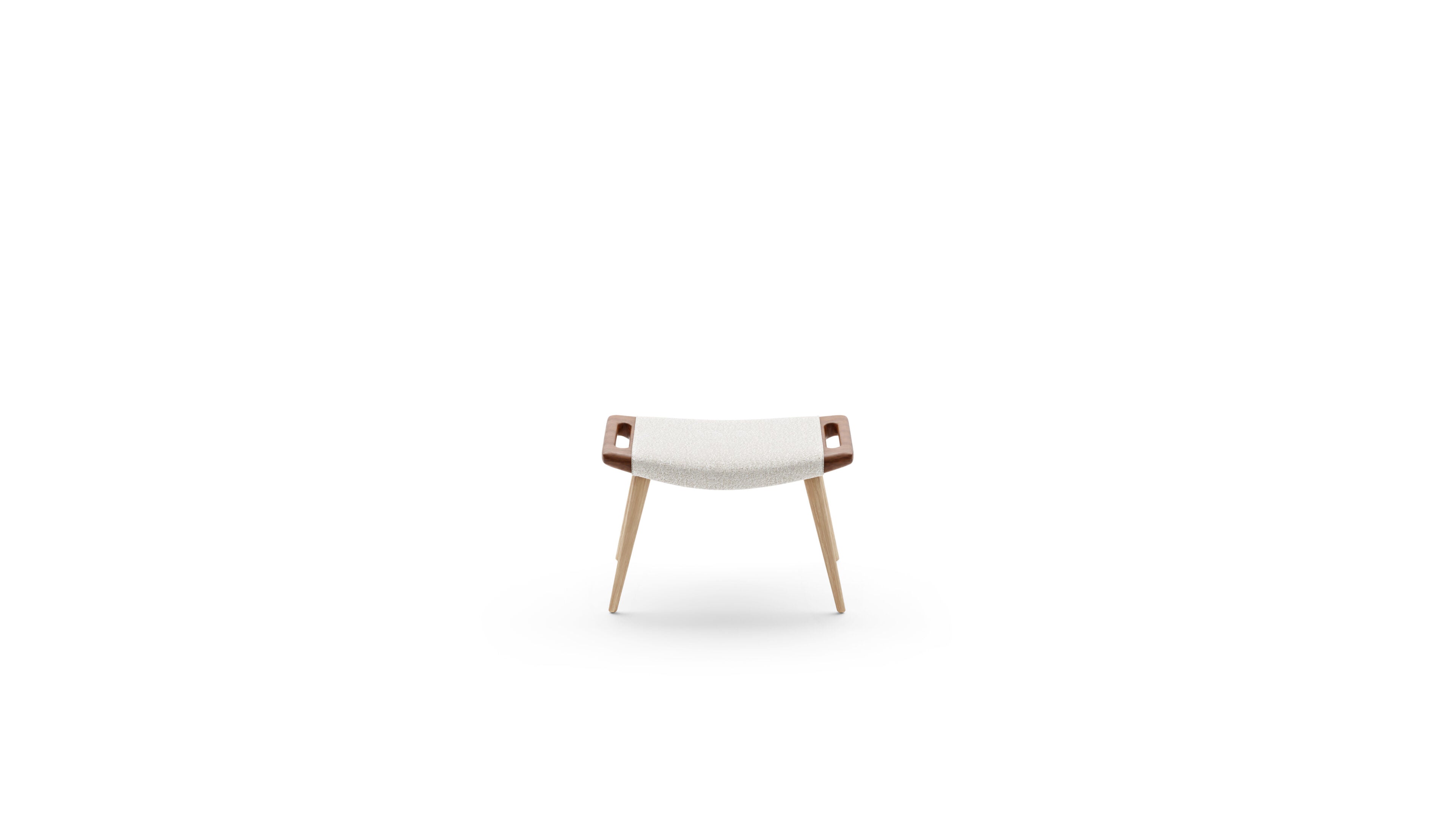 Hans Wegner Papa Bear Chair & Ottoman in Canada and the USA PP19 & PP120 - Front One-2