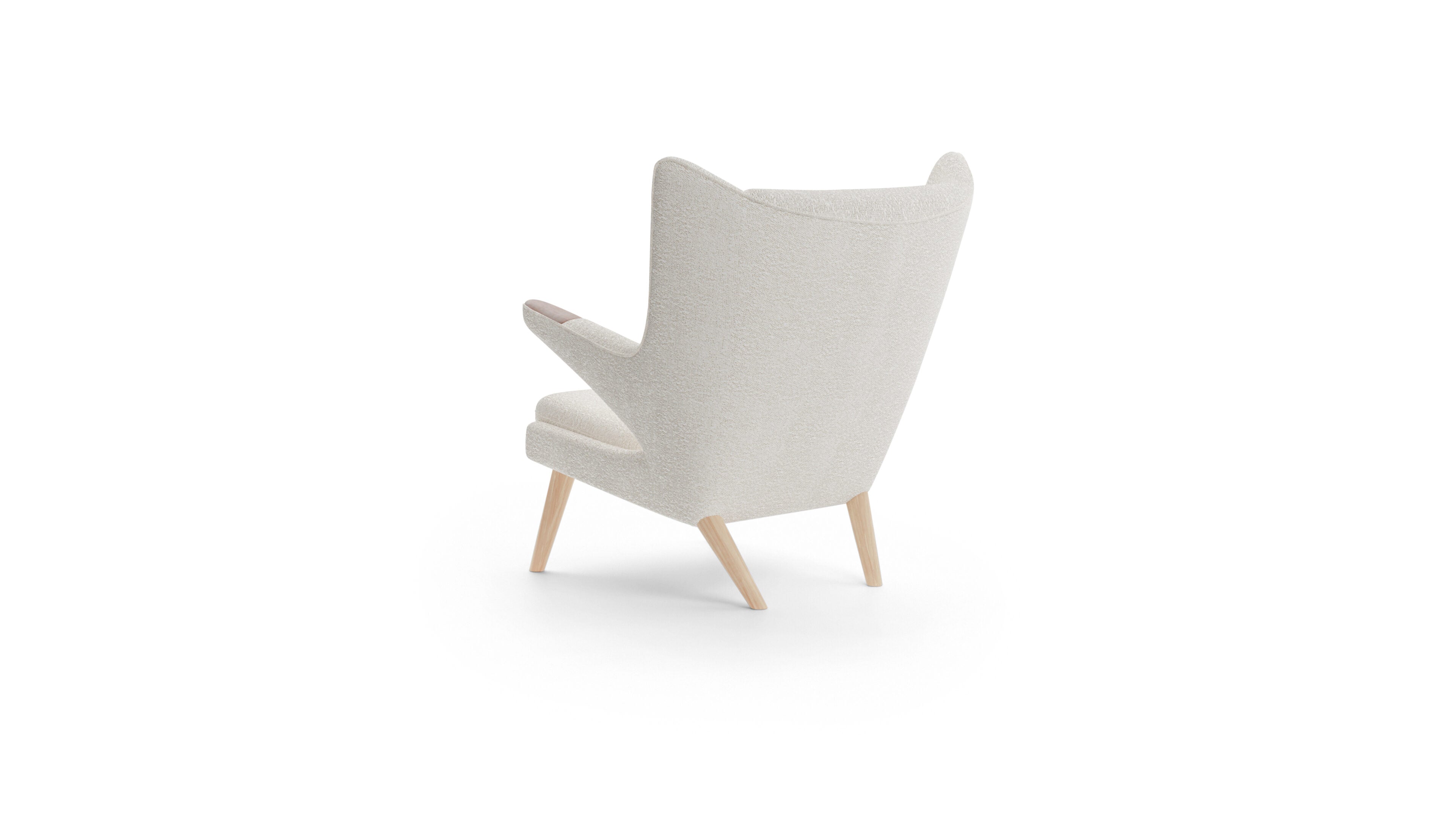Hans Wegner Papa Bear Chair in Canada and the USA - Back Angle