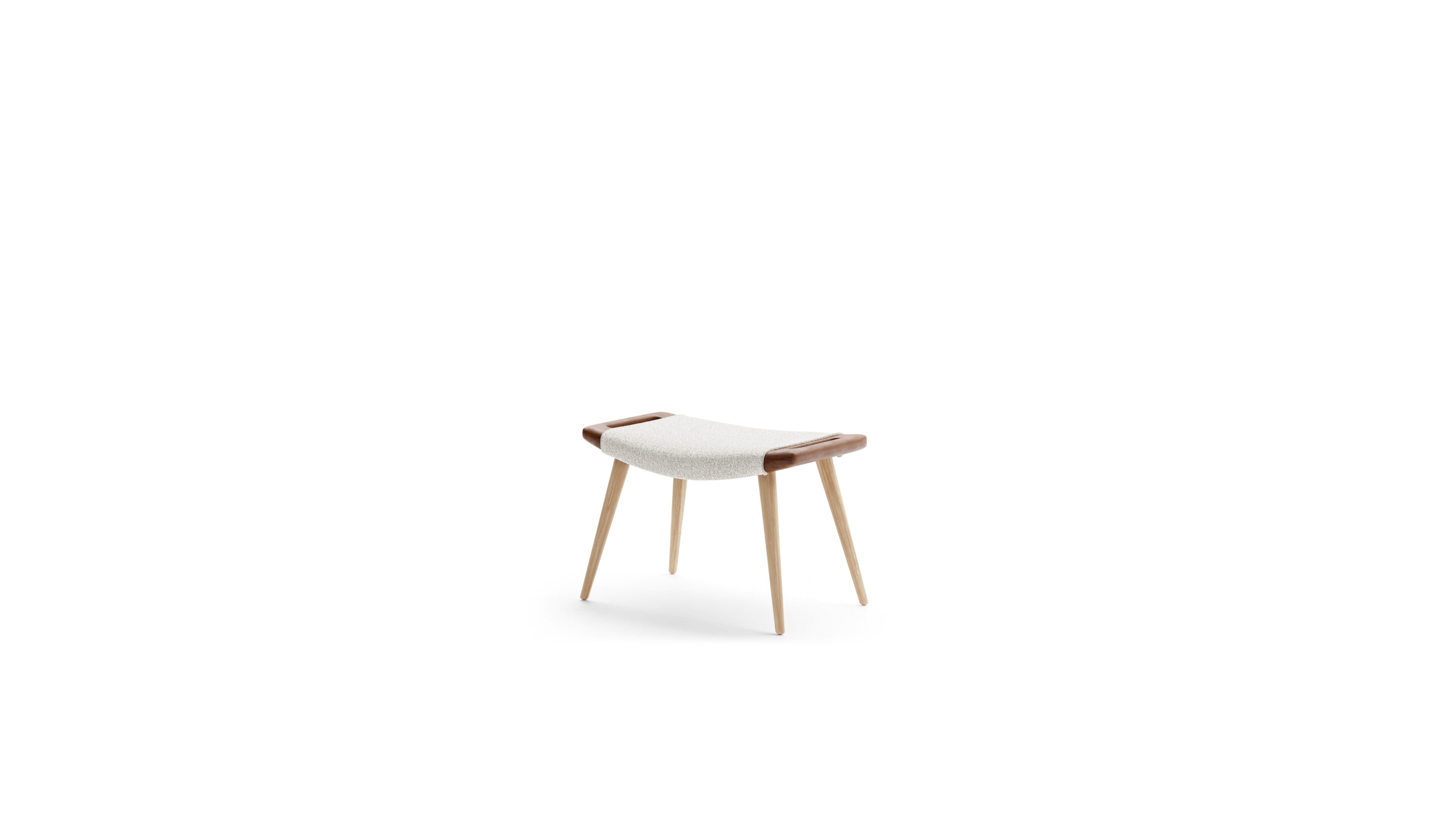 Hans Wegner Papa Bear Ottoman in Canada and the USA - Front Angle 2