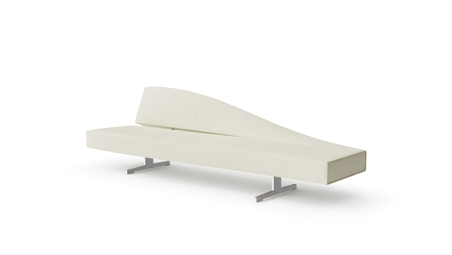 Jean Marie Massaud Aspen Sofa in the USA and Canada LH - Front Angle