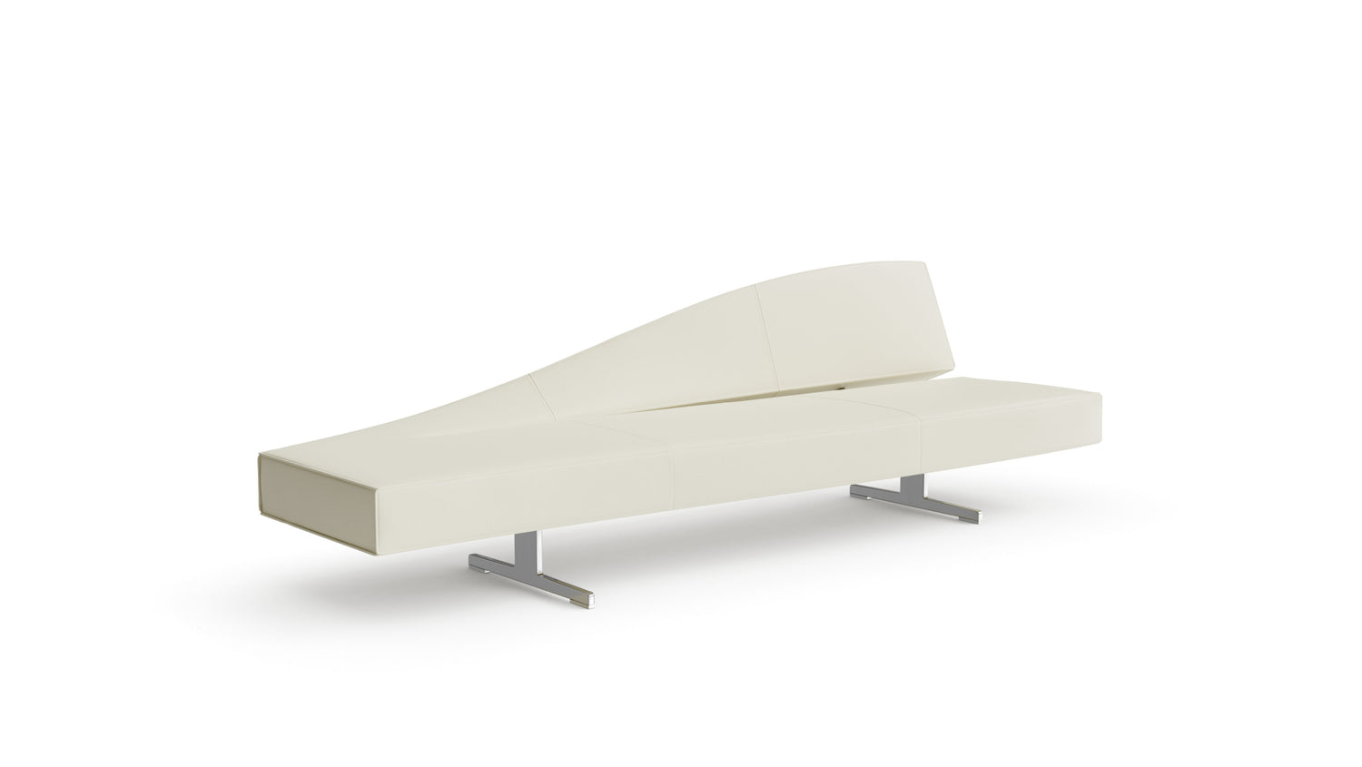 Jean Marie Massaud Aspen Sofa in the USA and Canada RH - Front Angle