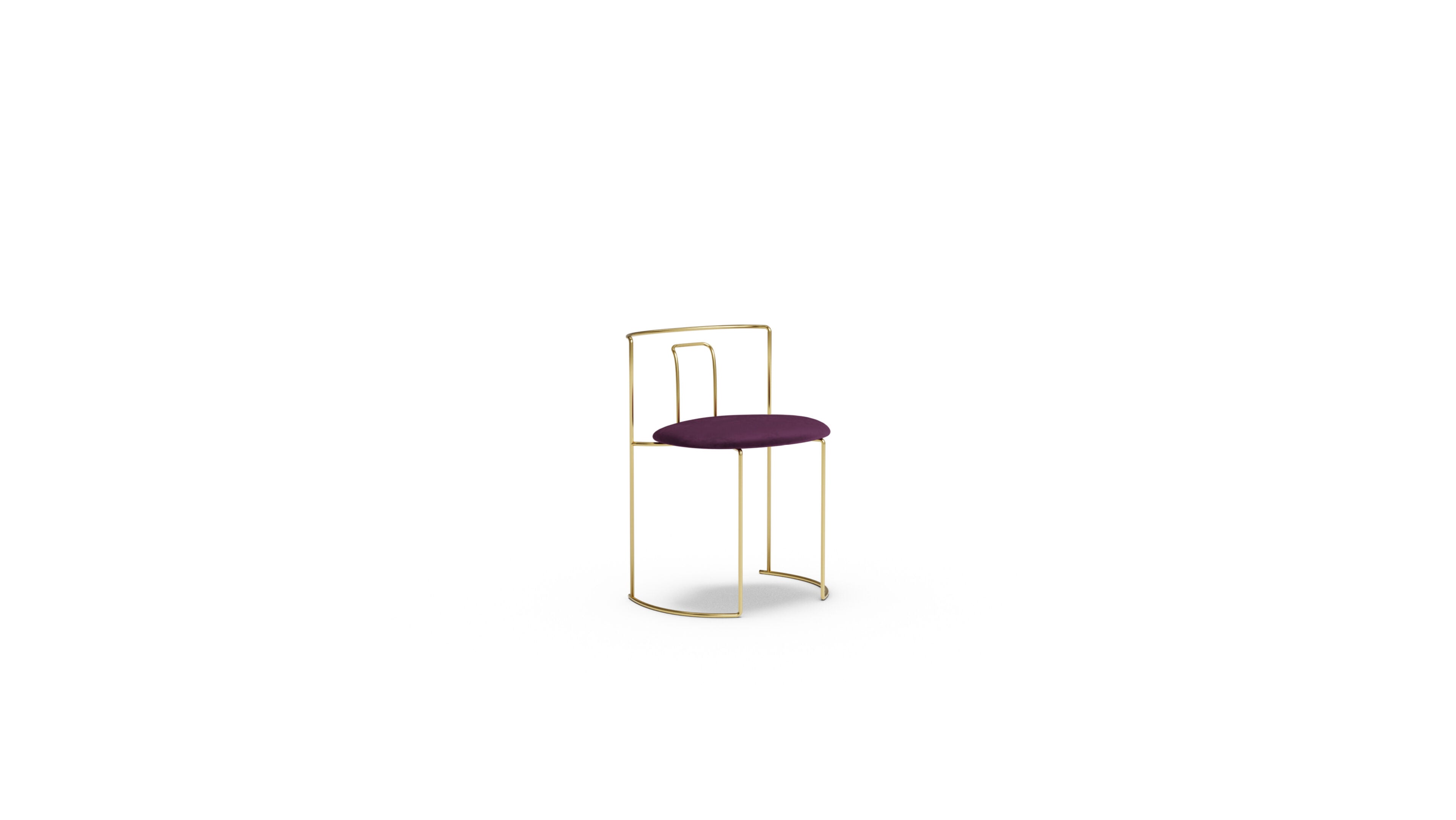 Kazuhide Takahama Gaja Dining Chair in Canada and the USA - Front Angle