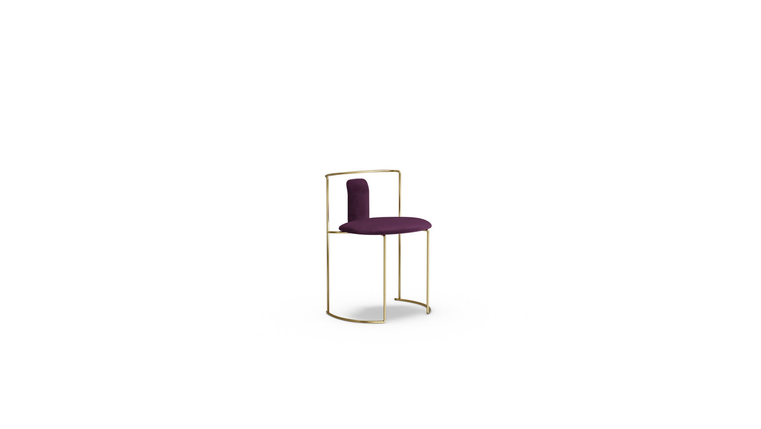 Kazuhide Takahama Gaja Dining Chair in Canada and the USA Padded Back - Front Angle
